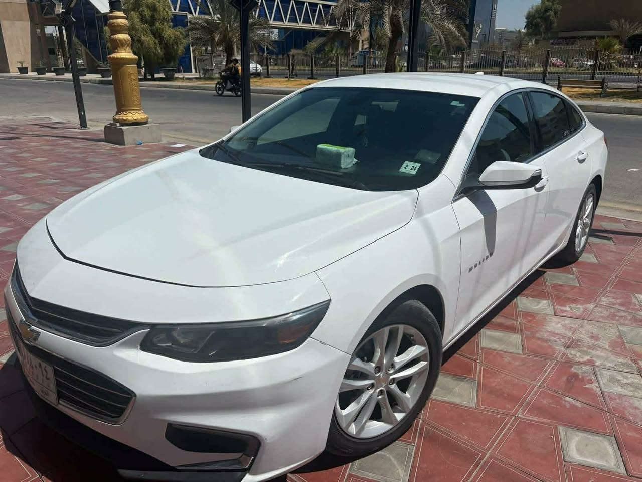 للبيع ماليبو
موديل ٢٠١٨ حادثهه جاملغ ونص بنيد بدون دواخل
وأكد بدون دواخل
السياره جاهزه وجديده
لون ابيض
رقم نجف الجديد
وباسمي
مكاني بلنجف
كشن كهرباء
بصمة تشغيل
واربع بيبان بصمه
وكذلك الصندوق بصمه
شاشة اعطال
شاشه ليزريه
حماوه ماكو
السياره جاهزه ومال بيت
ويل كب حجم ١٩
كهربائياتهه كلهه على وضع الشركه
كير محرك تبريد جيده
السعر ٩٥ وبيهه مجال حك الجيه
للاستفسار الاتصال
***********
