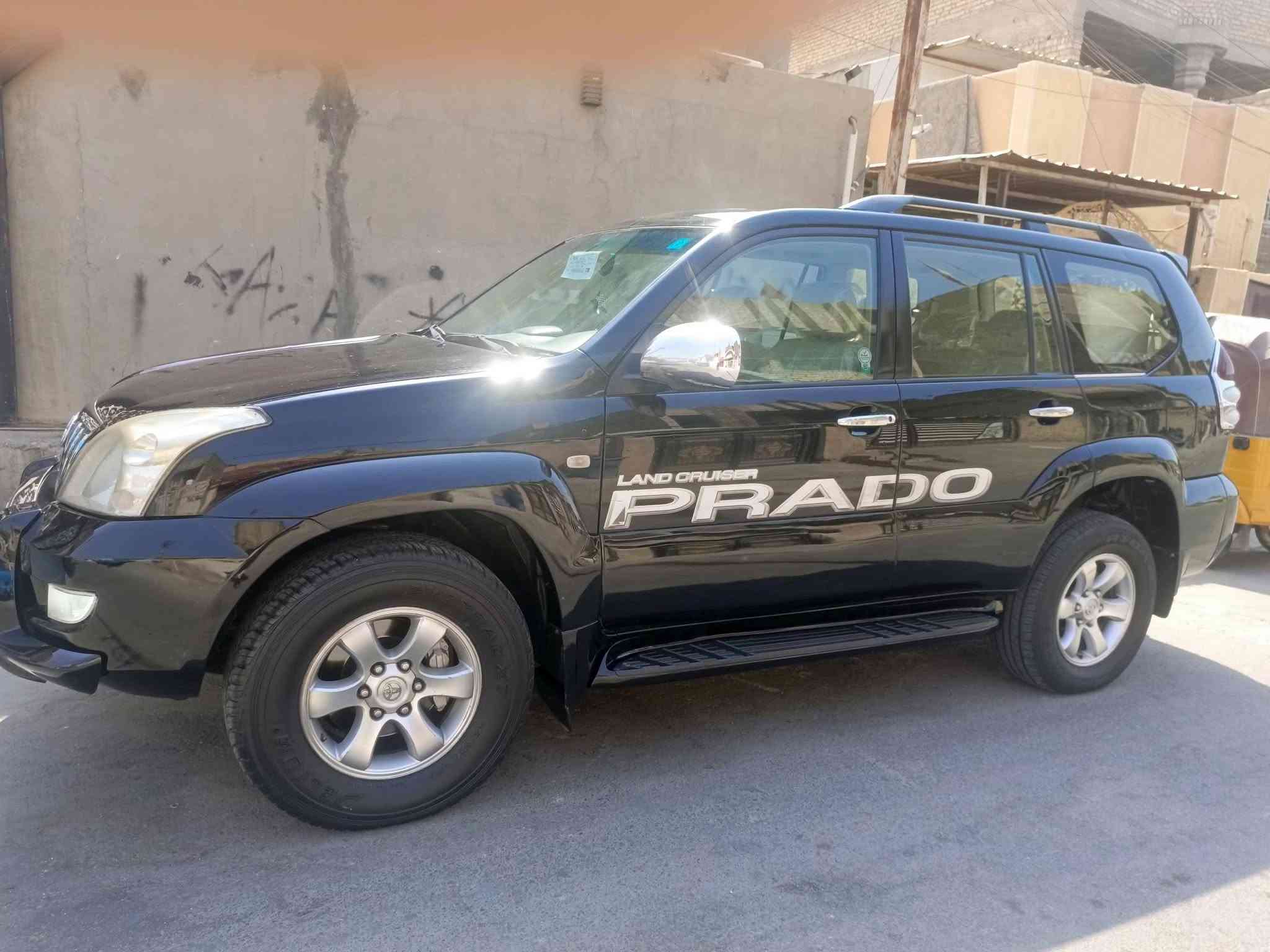 للبيع
سلام عليكم للبيع برادو 8.  فول 6 سلندر كويتيه رقم بغداد بسمي ..      مستعجل عل بيع     بل خير عل صير من نصيبه 
مكاني بغداد ***********.
