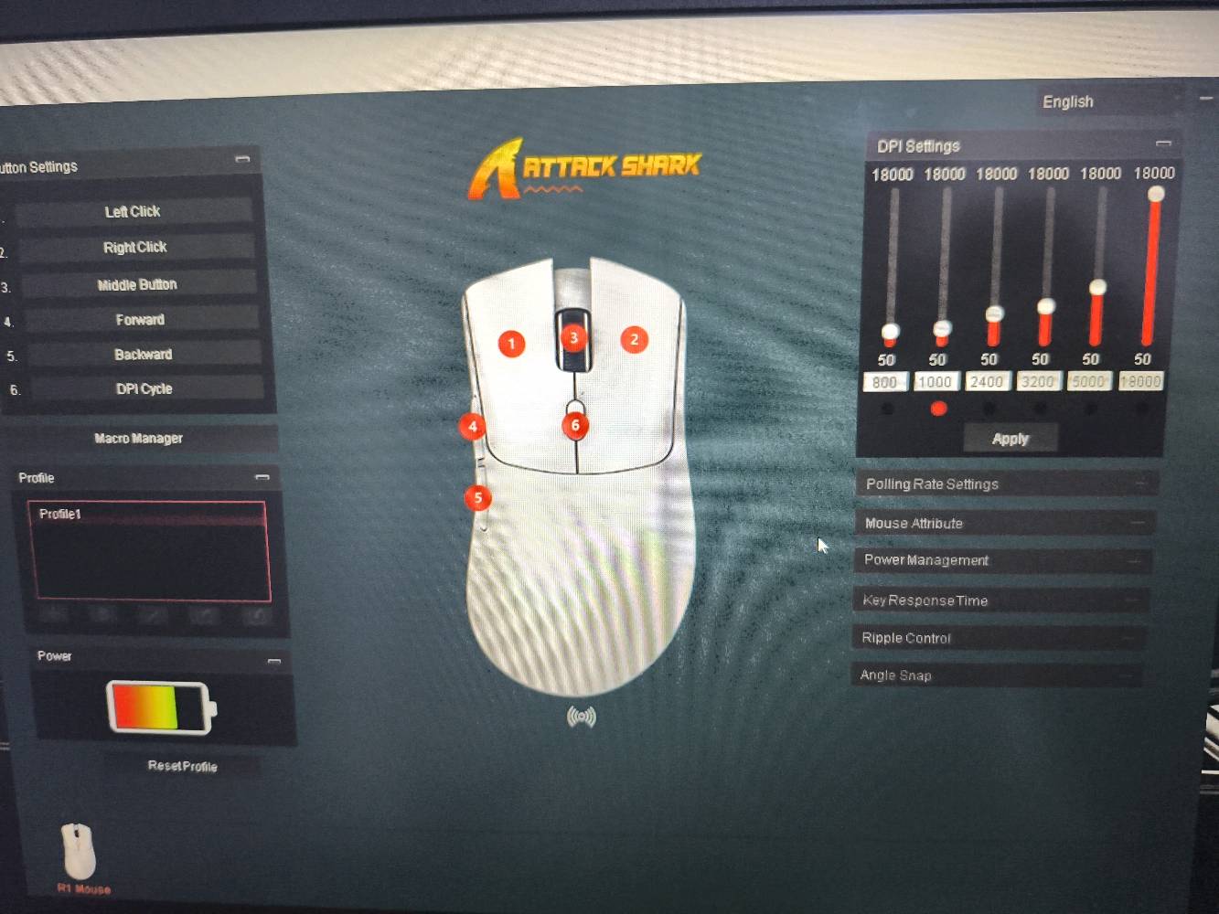 ماوس ATTACK SHARK R1 وايرلس + ماوس  باد حجم كبير

ماوس R1 وايرلس غني عن التعريف نظيف مع الدونجل موجودة مع سوفتوير لتعديل اعدادات الماوس

ماوس باد 40×90 ناعمة كلش

سعر الماوس 25 الف

سعر الماوس باد 10 الاف 

سعرهن اذا تاخذهن اثنينهن 30 الف فقط