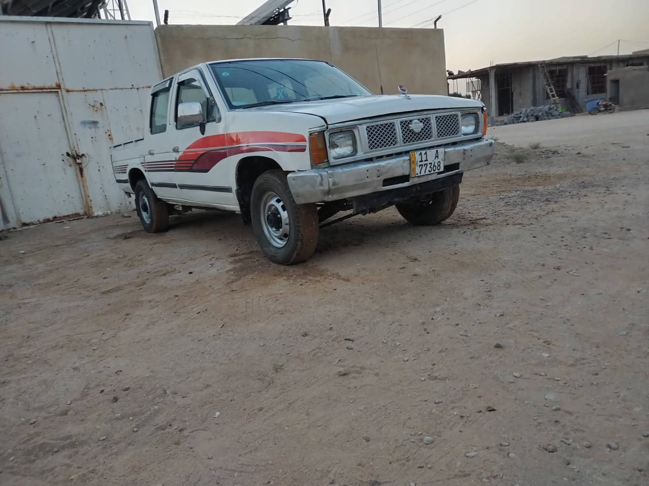 السلام عليكم نيسان 89 محرك كير جدد رقم بغداد مداور ثاني يوم ***********
