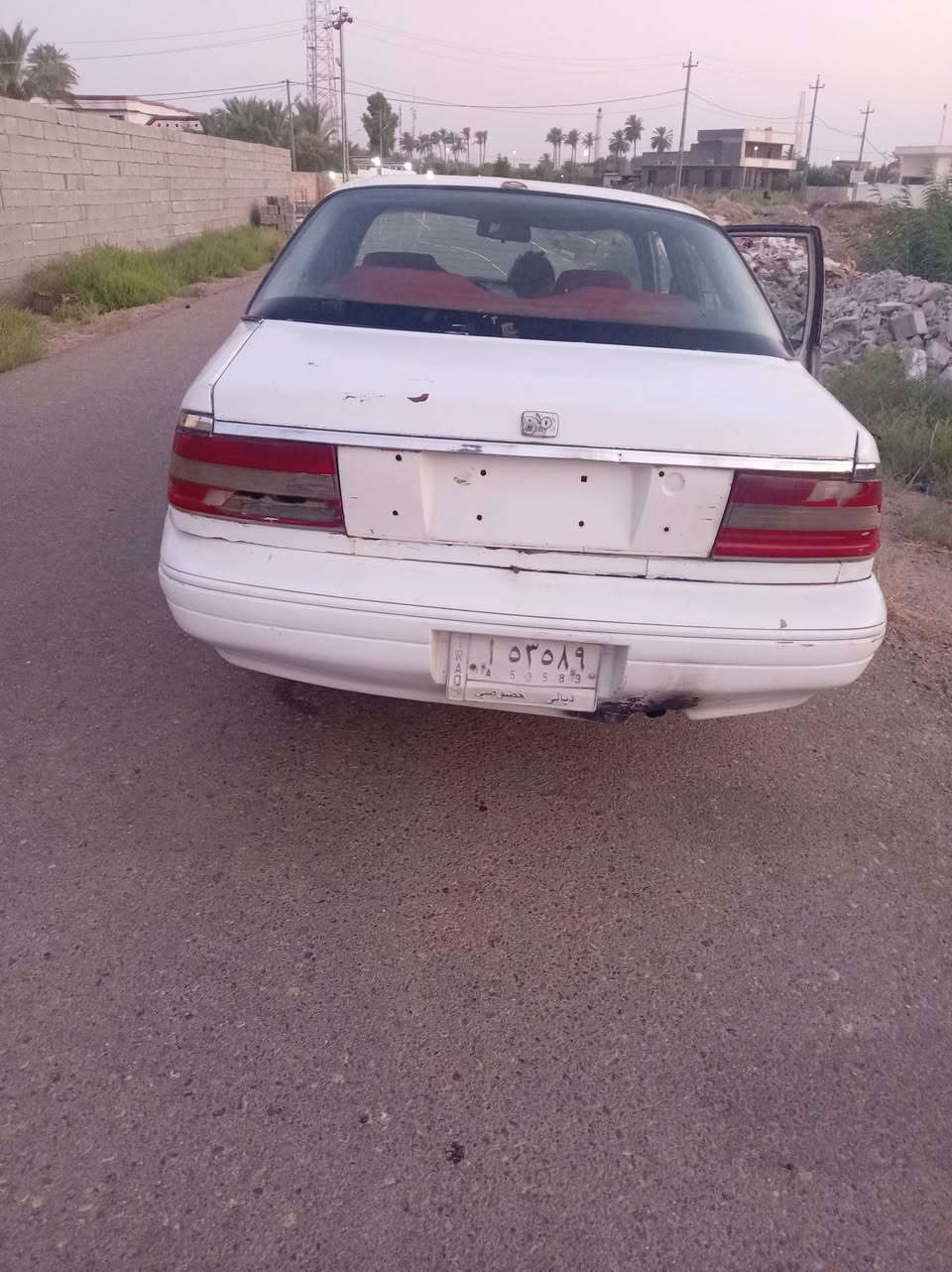 السلام عليكم اخوان السياره للبيع السعر ١٤ وبيها مجال شويه محرك جديد الكير يمشي وينمر ابيع كير كايم لن بي خربطه عل بك رقم ديالى صاحبها موجود اوصلك للشتريت منه وهوا اوصلك الراعيها هاي كل التفاصيل ***********#***********العنوان الفلوجه الصقلاويه
