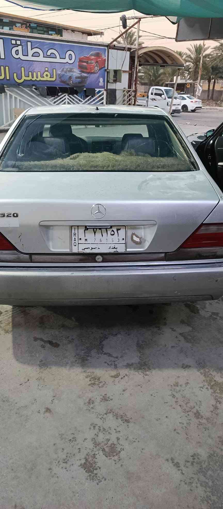 مارسدس شبح حجم 320  S  البيع الون رصاصي موديل 91العنوان بغداد الدوره عرب جبور *********** محرك بلادي صدرجديد
