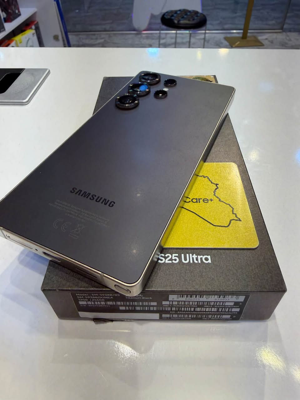 🔥 متوفر في مركز الحلاوي 🔥

📱 Samsung Galaxy S25 Ultra
✅ الجهاز مستعمل استعمال قليل جدًا
✅ ضمان وكالة سامسونج
✅ حالة الجهاز ممتازة ونظيفة
💰 السعر: 1,150,000 دينار فقط

📍 العنوان:
كربلاء – حي الموظفين – شارع الحوانيت – مقابل قصابية وسام

أهلاً وسهلاً بكم في مركز الحلاوي 🤍
للحجز والاستفسار راسلونا على الخاص.
***********

