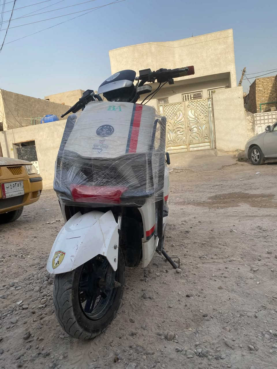 دراجة كهربائية • الامين الثانيه • ٦ باتري