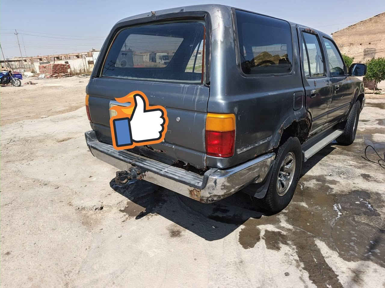 سياره لبيع تويوتا هايلوكس مديل ١٩٩٥رقم ميسان سنويه نافذه ب٢٠٢٠ رقم *********** السعر ب٣٣ وبيه مجال
