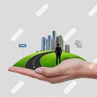 شارع ابو رباح • ١٠٠م • واجهية ٥×٢٠