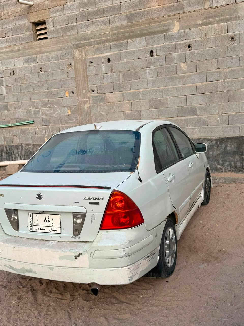 السلام عليكم 
سازوكي ليانا مديل 2005 
رقم ثلاثي مميز
گير ومكينه كفاله
تبريد شغال بالازدحام يفصل 
بدي كفاله ما عدا طخات بسيطه والباقي شوف العين 
للأستفسار واتساب فقط ***********
📍البصرة
