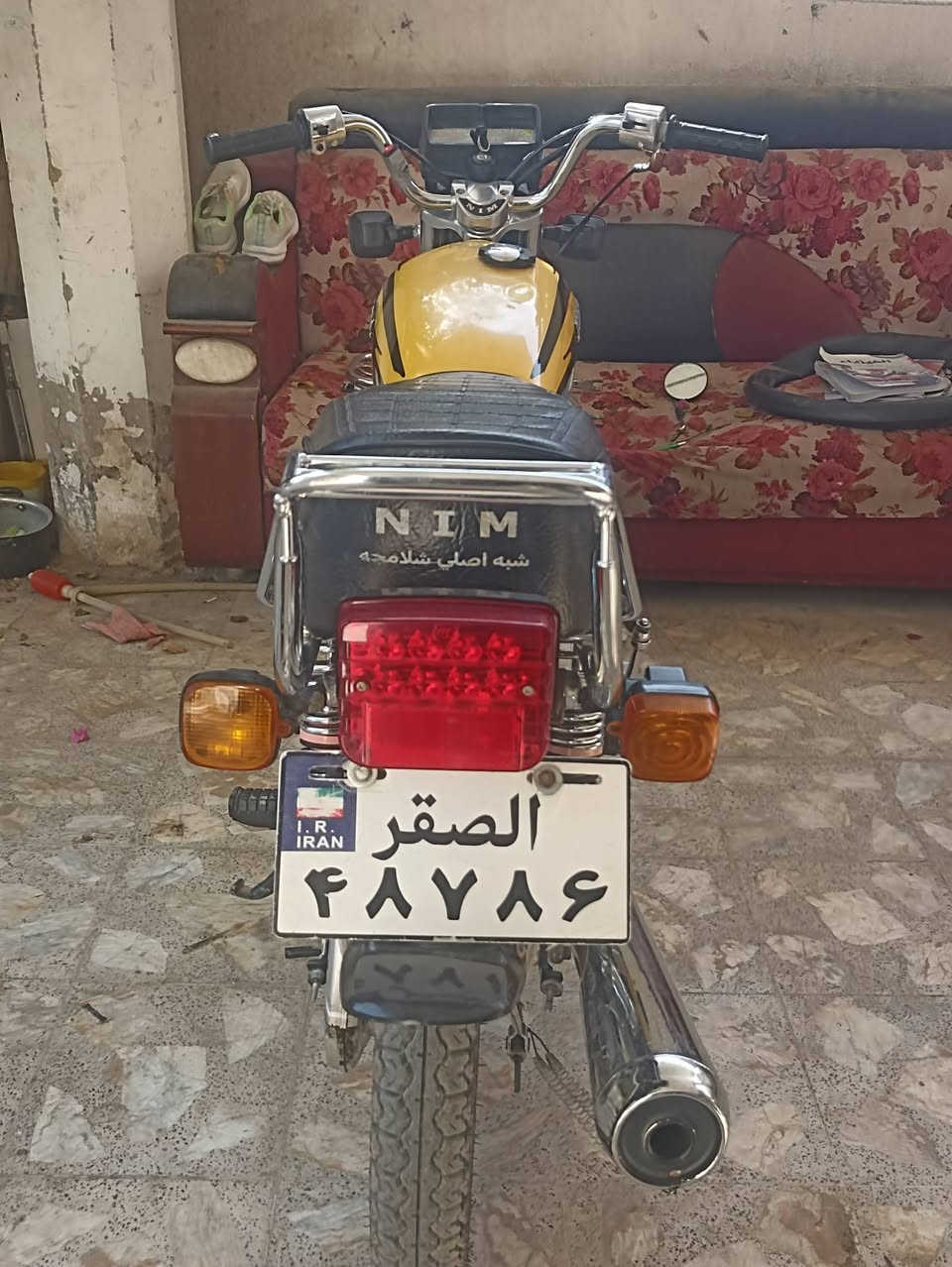 سلام عليكم نامة 27 شبه الشلامجة اوراق سكنر كفاله عامه دراجه صارلها 20 من طالعه من المعرض سعره 725 وبيها مجال حك جيه عنوان كربلاء ***********
