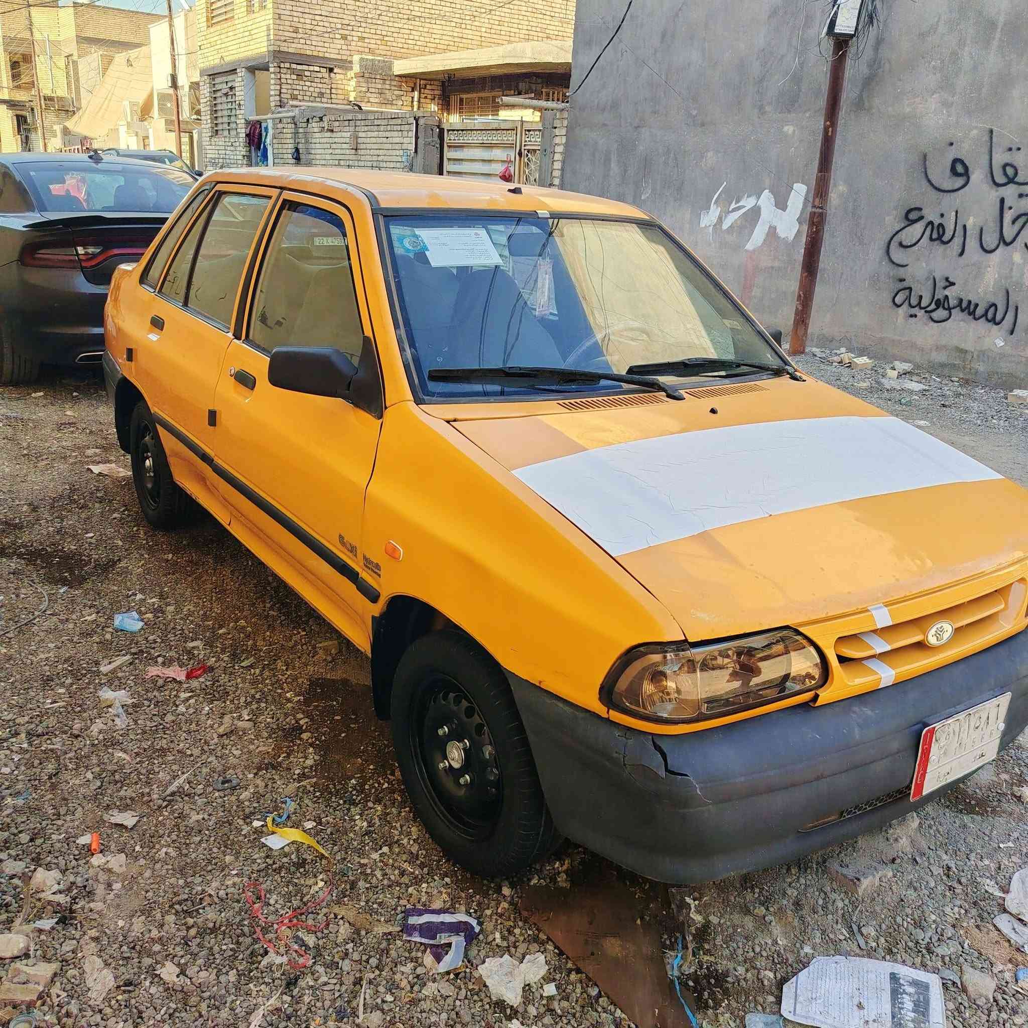 سلام عليكم شباب سايبه مديل 10  امصفره هيئه وغرامات
تحويل مباشر سياره ابلاديه كفاله من صبغ وتبديل وضربه
شواصي مكفولات مكينه كير مكفولات كهربائيات كله شغاله امدوشمه جديد سياره جديده وجاهزه بل عافيه عل ياخذه
عنواني بغداد الامين السعر 23$ وبيه مجال

***********

