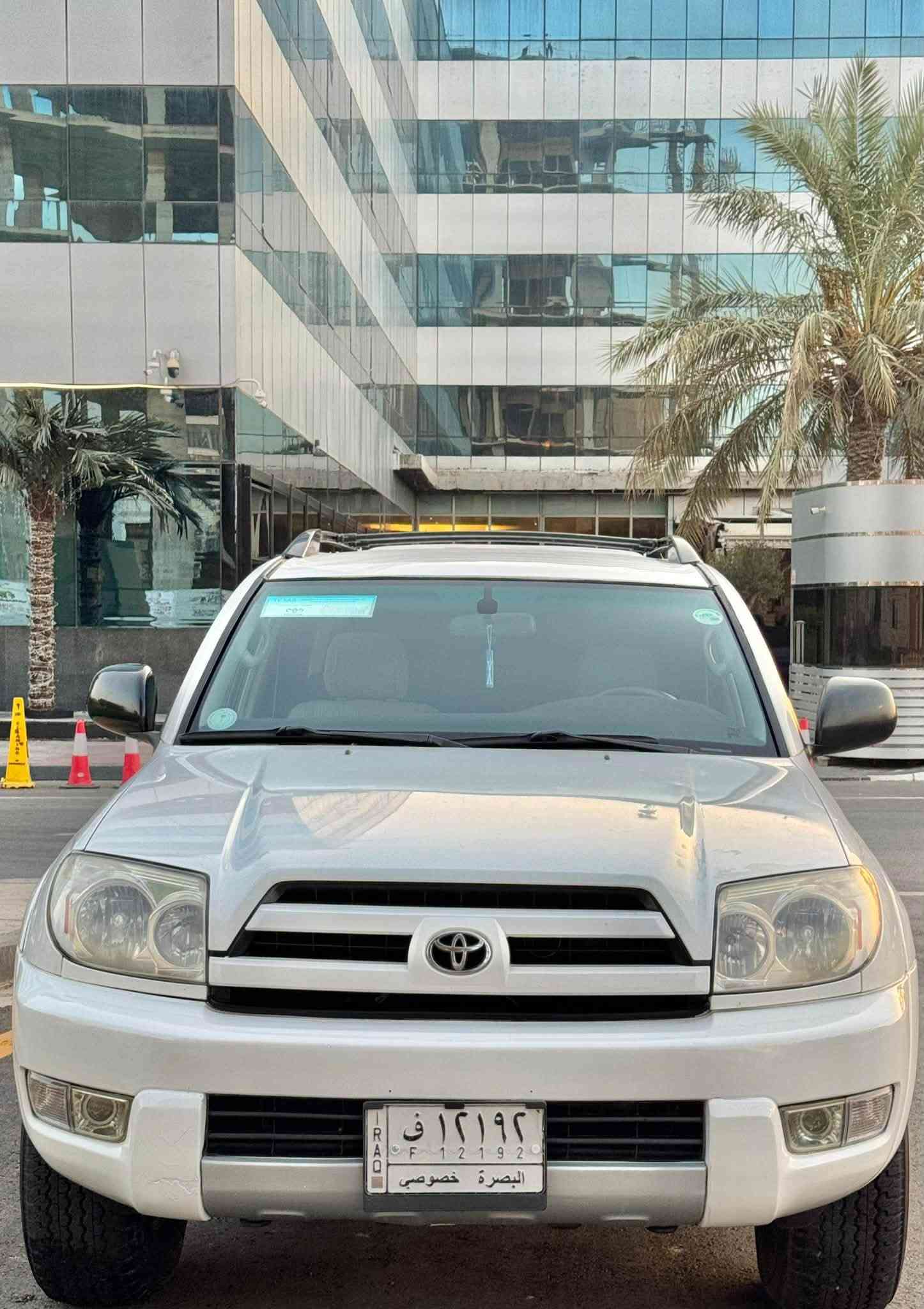السلام عليكم للبيع تويوتا فوررنر موديل 2004 وارد امريكي كلين تايتل سيارة كفالة عامة من الضربة والتبديل والفتح بيها صبغ قطعين فقط ولباقي كفالة مكينة وكير مكفولات حجم المحرك 6سلندر 4000 حدادية وتخم تاير كلة جديد تبريد قطعتين ثلج شاشة وكامرة رقم بصرة الماني سنوية 2028 سيارة جاهزة برغي ما بيها نقص وجديدة جداً على وضع الشركة .

_______________________________________

العنوان : البصرة الامن الداخلي.

السعر : 99 وبيها مجال 

للأستفسار الأتصال:***********/***********
