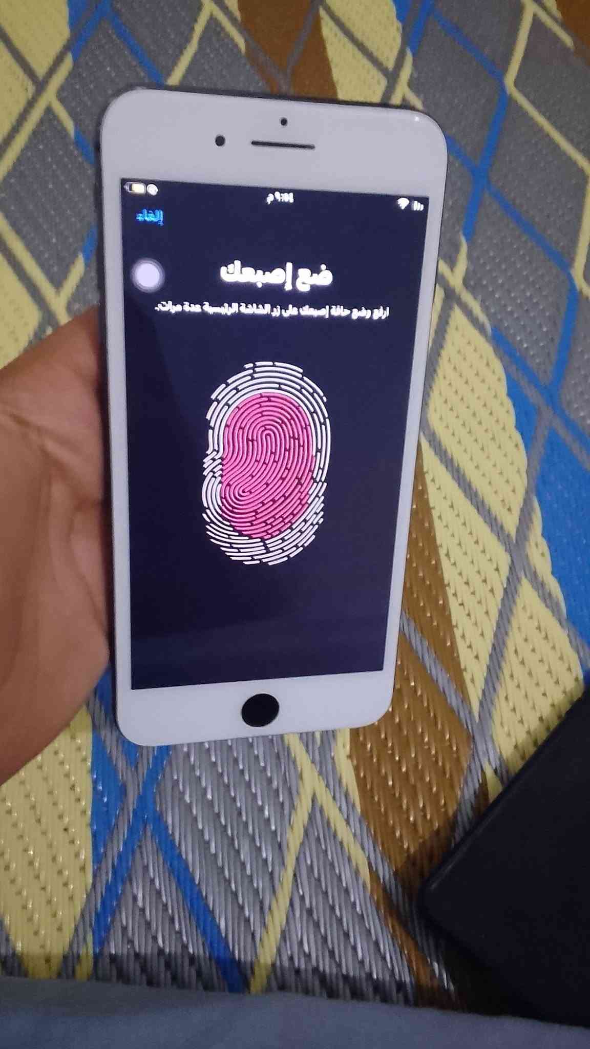 ايفون 8 بلس • بطارية ٨٥٪ • كام امامي خرب