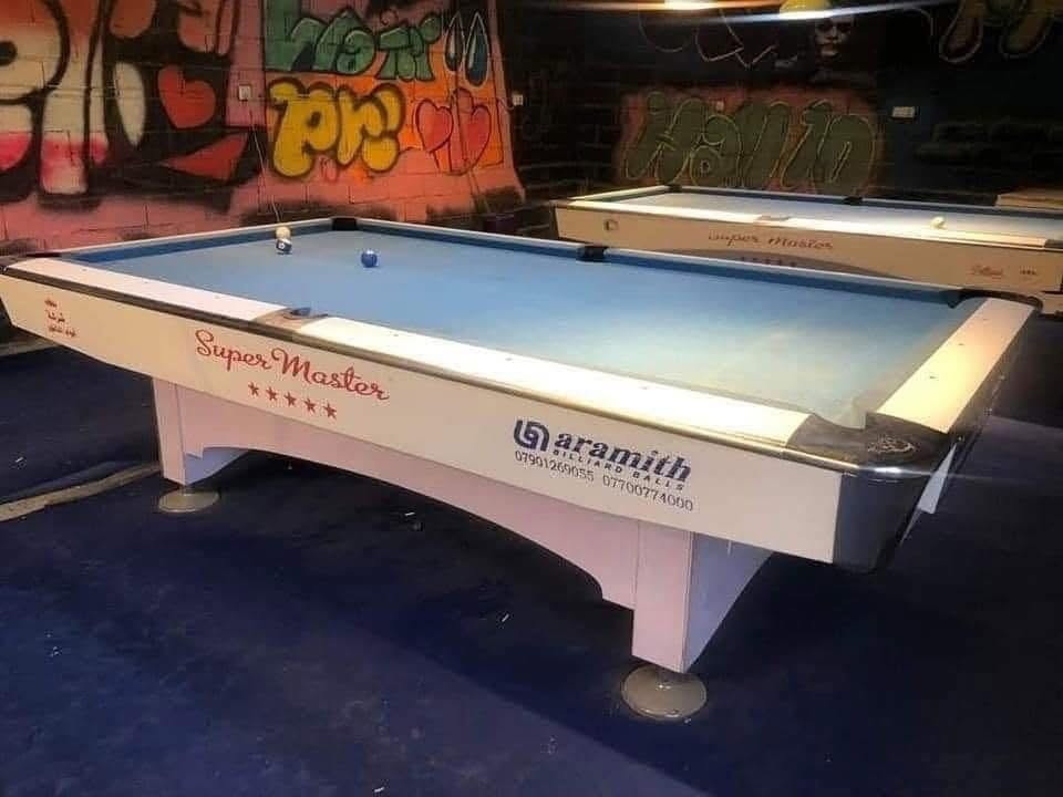 تم وصول وجبة بليارد 🎱مستعمل وجديد ♦️

هدايا وعروض لا تنتهي مع الضمان والفحص ♦️♦️

يوجد كادر متخصص لنصب طاولات 🎱البليارد ♦️

أسعار تنافسية ومناسبة جدا جدا 🔥🎱

للحجز. واتساب او اتصال ☎️☎️ ***********

