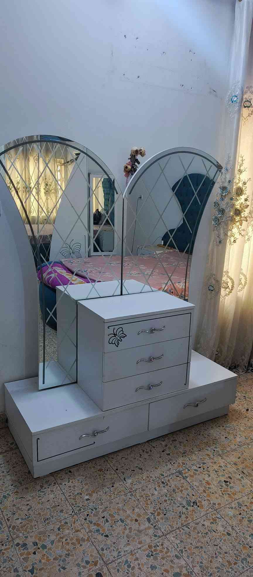 غرفة نوم تركي • نضيفه • ٧قطع