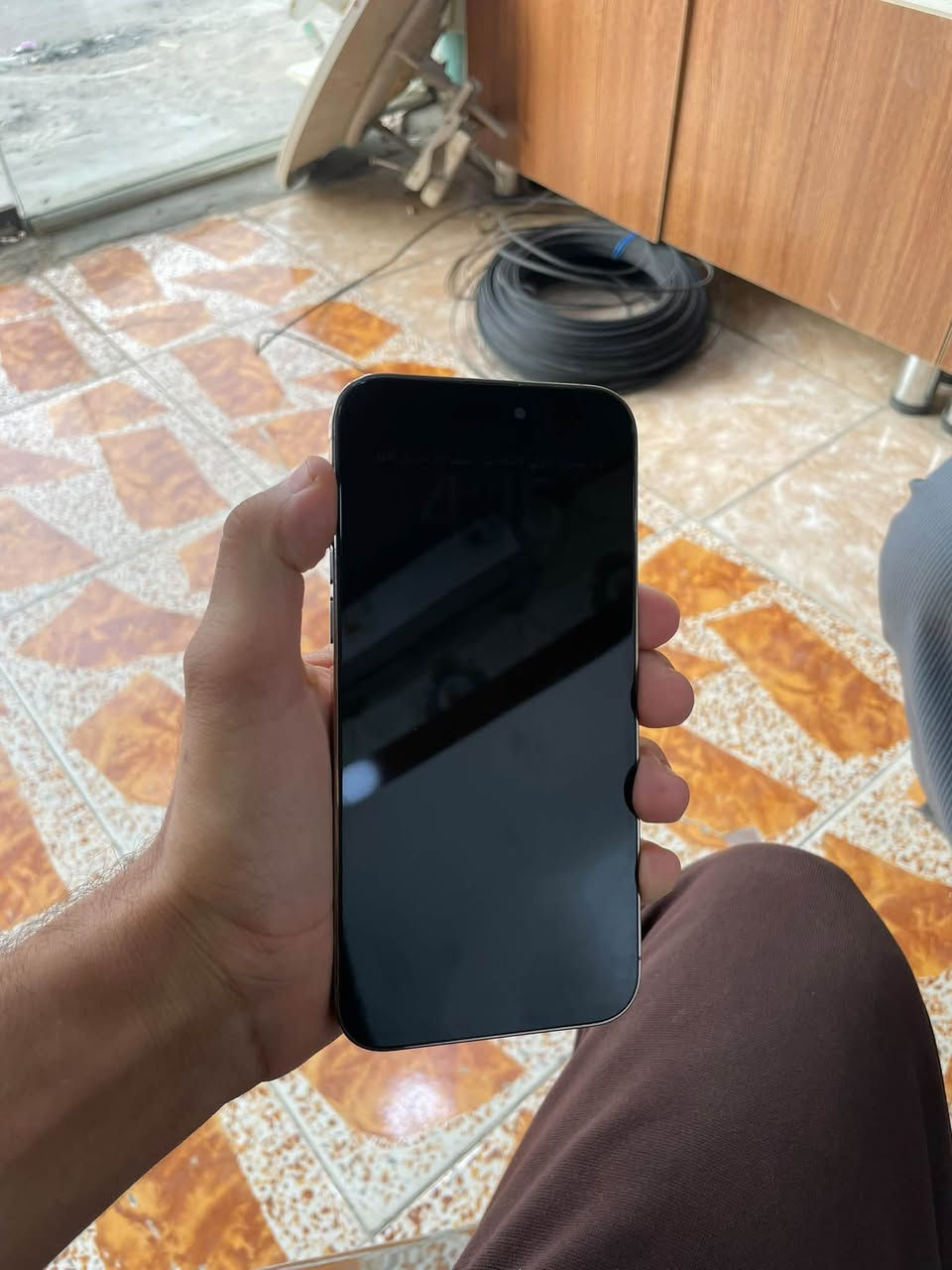 ايفون ١٤ برو ماكس • مبدل شاشة • بطارية ٨٥٪