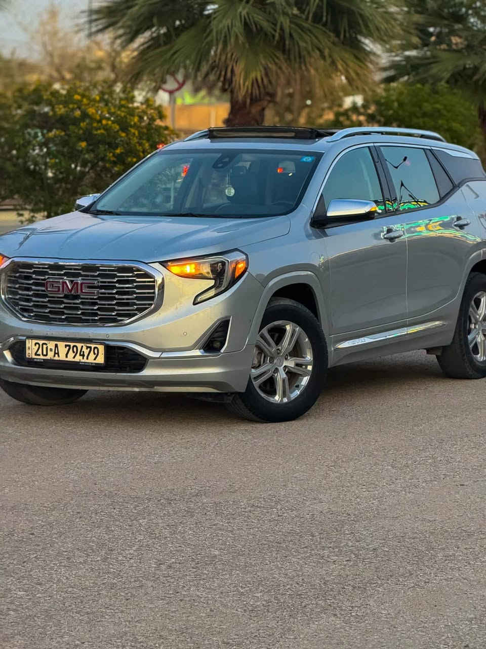 GMC Terrain Denali 2018
محرك ٢٠٠٠ توربو
بدون اريباك 
سقف بانوراما 
بصمة ابواب
جنطة كهرباء
كامرات٣٦٠
حساسات امامي خلفي
شحن لاسلكي
كشنات كهرباء
كشنات تدفئه تبريد
كشنات خلفيه تدفئه
تذكير بالكشنات الخلفيه في حال نسيان شي
كروس مثبت سرعة
مانع تصادم
رادار 
كشن خزن ميموري
بانوراما
شاشة كار بلي
تحكمات ستيرن
لايت دوار
كير ١٠ نمر ويه البك
منافذ كهرباء
رادار 
٤ مودات للقيادة
هاند بريك كهرباء
لايت زينون
حدادية وادامة جديدة
وبعد بيها مواصفات الدينالي معروفة مواصفاتها
حادثها قبق جنطه فقط ونفسه مصبوغ والبنيد للجمالية
السيارة رقم ديالى الجديد بإسمي
السعر - 149 
المكان كربلاء المقدسة 
للاستفسار - *********** - ***********
