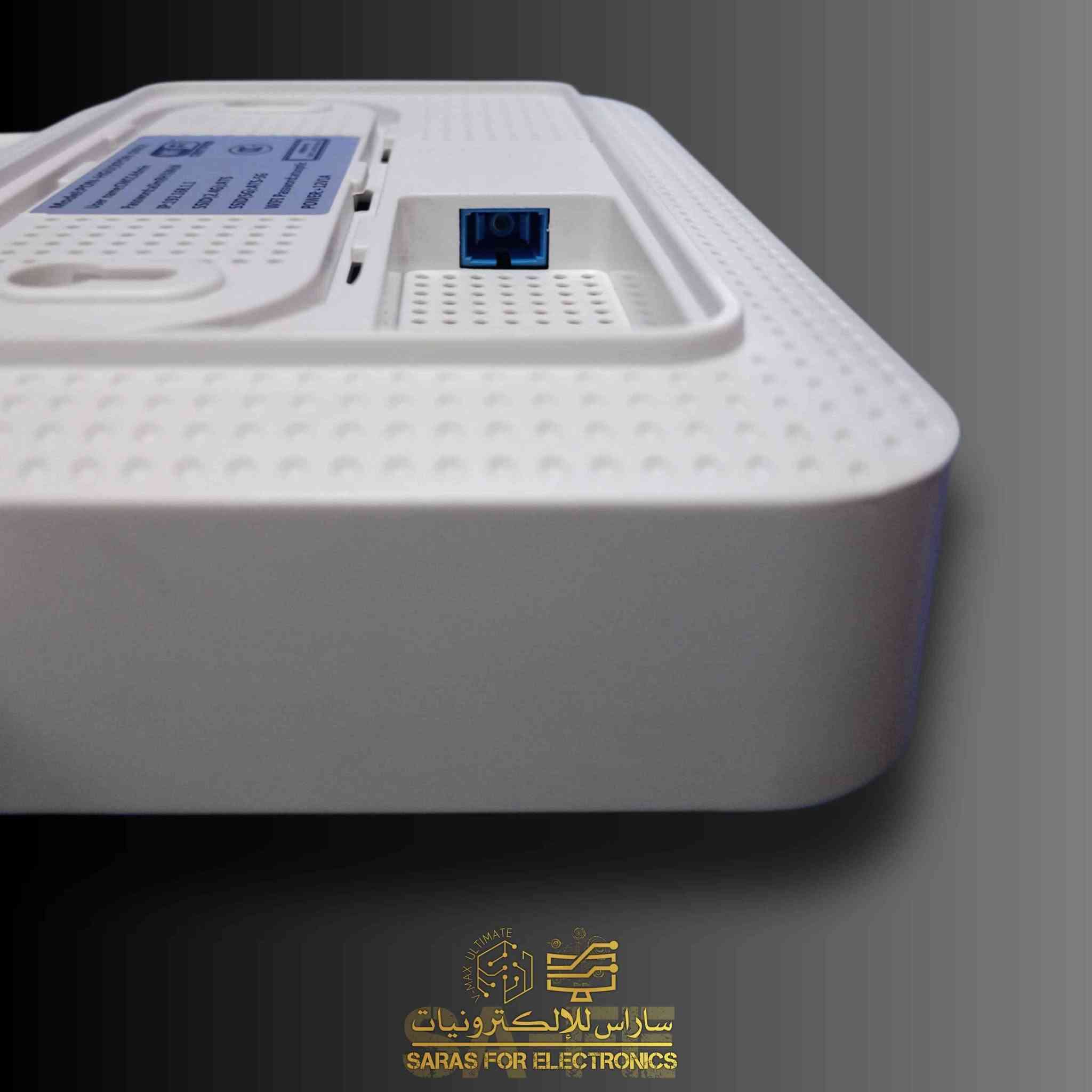 PON HGU/ XPON ONU
مزود ب 4 انتات 
و2 منافذ USB 
ومنافذ لان 4 
ومنفذ اتصالات ارضي 
يتوفر خدمة توصيل جميع محافظات 🏍️ بغداد, العراق

نص مكتوب في الصور:
- ساراس للإلكترونيات
- SARAS FOR ELECTRONICS
- ساراس للإلكترونيات SARAS FOR ELECTRONICS