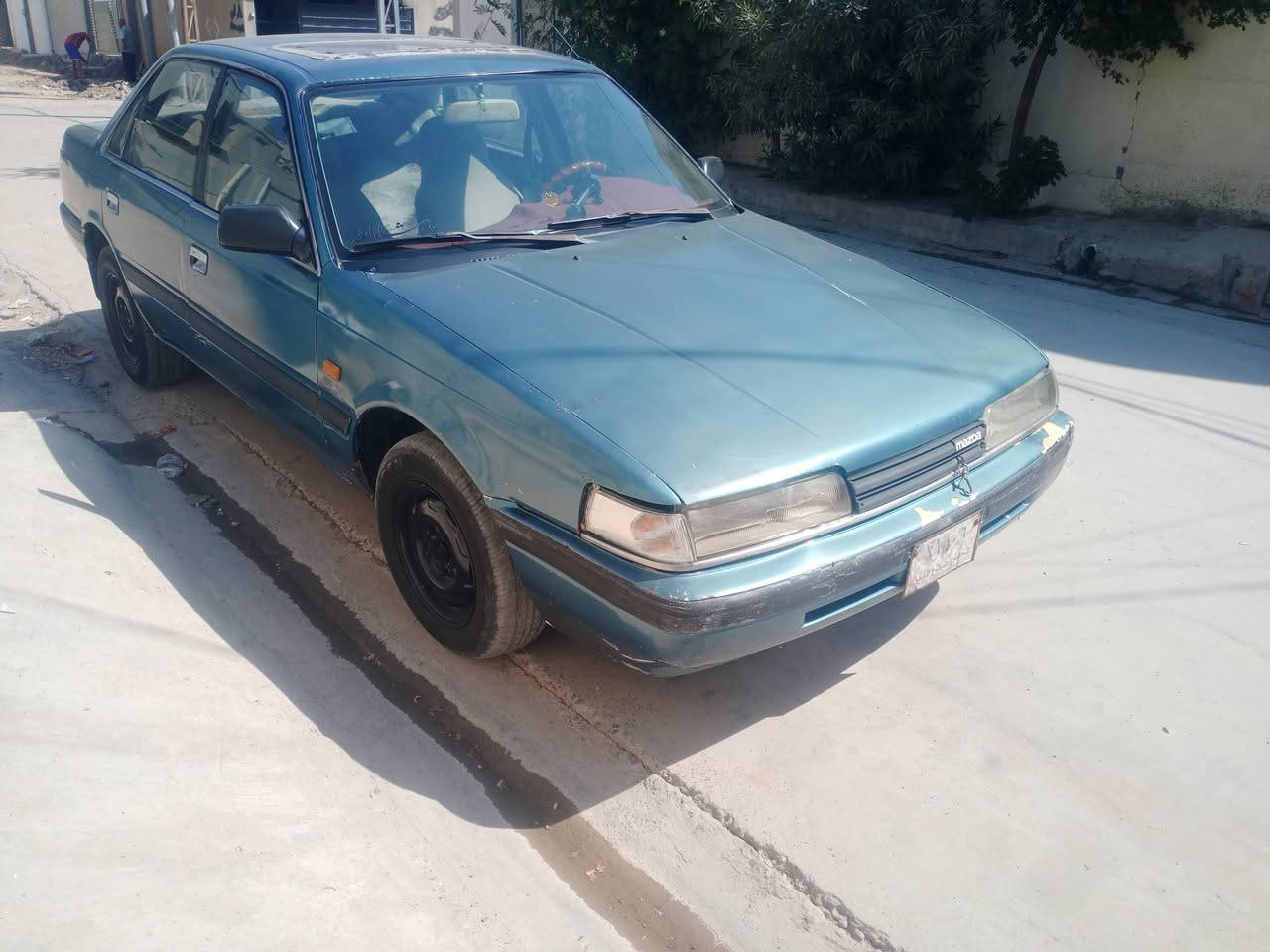 مازدا حجم 626 صندوق رقم صلاح الدين مشروع وطني لغاية 2032 محرك 8بخ مابيها ضربه ولاخياس محرك وكير بشرط تخم تاير جديد كهربائيات شغاله كلها مكان السياره كركوك سعرها 29ورقه موديل 1990 شرط التحويل  0777645458 مراوس هم يرهم

