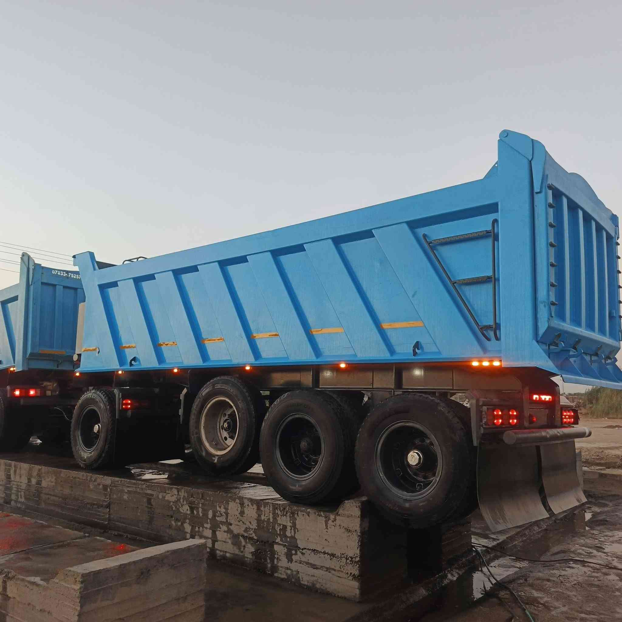 البيع مقطورة حدادة عباس ناموس 2020شاصي 14دناكير 16طول 725 رتفاع 140 مقطورة جديدة وخفيفة مال كبان ***********  ما بيهة أي نقص كبل لشقل
