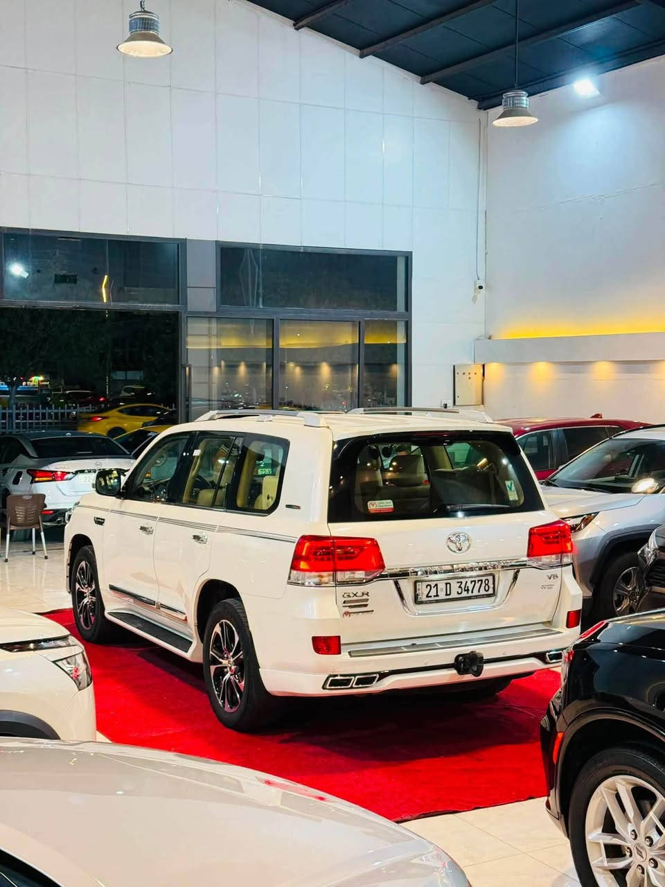مفخرة الأرض
تويوتا لاندكروزر
موديل 2021
خليجي وكالة جيهان
Gx.r
المحرك : 6 سلندر V6 - 4.0 لتر بنزين 271 حصان
المواصفات : خليجي وكالة جيهان اربيل
اللون : ابيض لؤلؤي
الداخل : بيج
الممشى : 161 الف كم
الرقم : سليمانية - تحويل مباشر
حالة السيارة :
كلين تايتل %100
570$
***********
