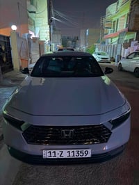 🚘 هوندا أكورد سبورت 2024 للبيع 📍 اللون: إسمنتي | رقم بغداد 🔄 تحويل مبا...