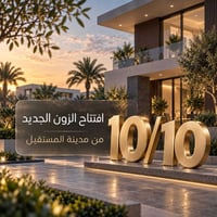قريباً ...   افتتاح الزون الجديد من مدينة المستقبل   يوم 10/10   لتسجي...
