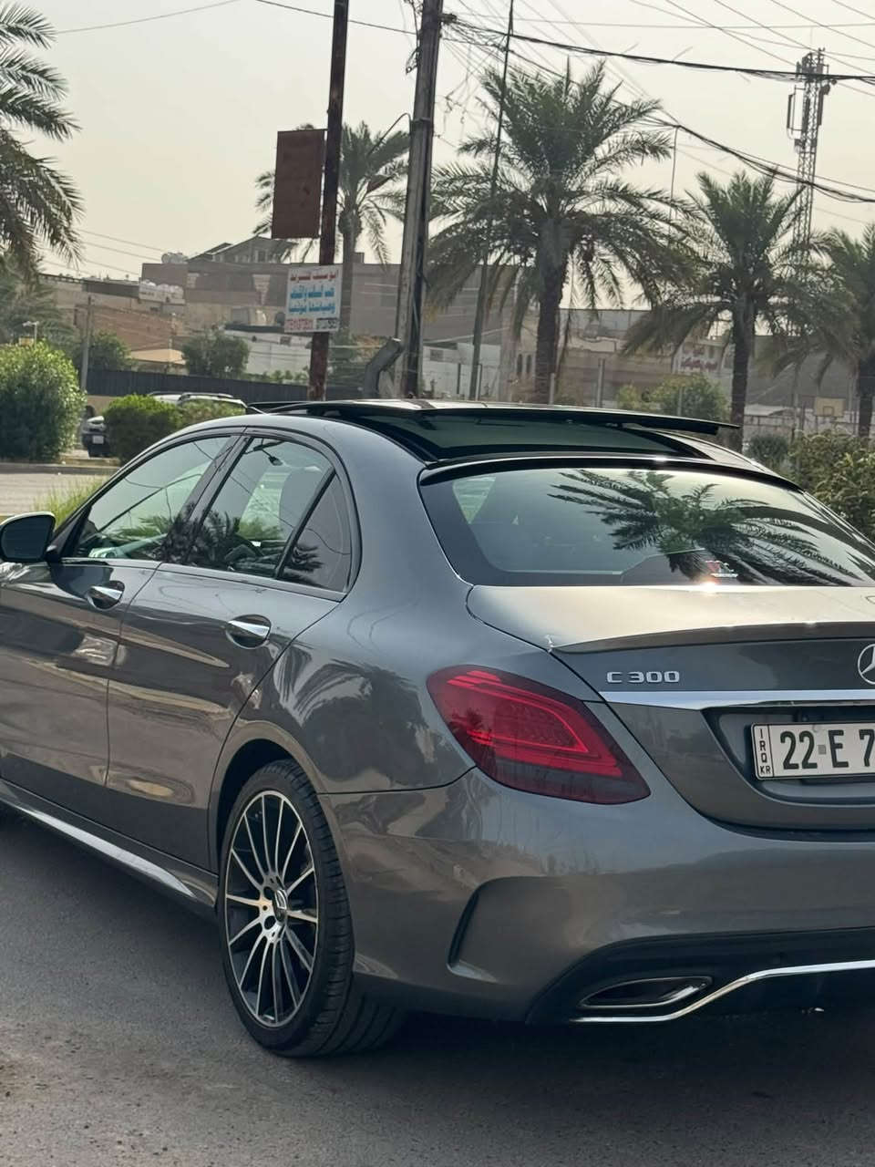 C300 • ٢٠٢١ • حادث خلفي