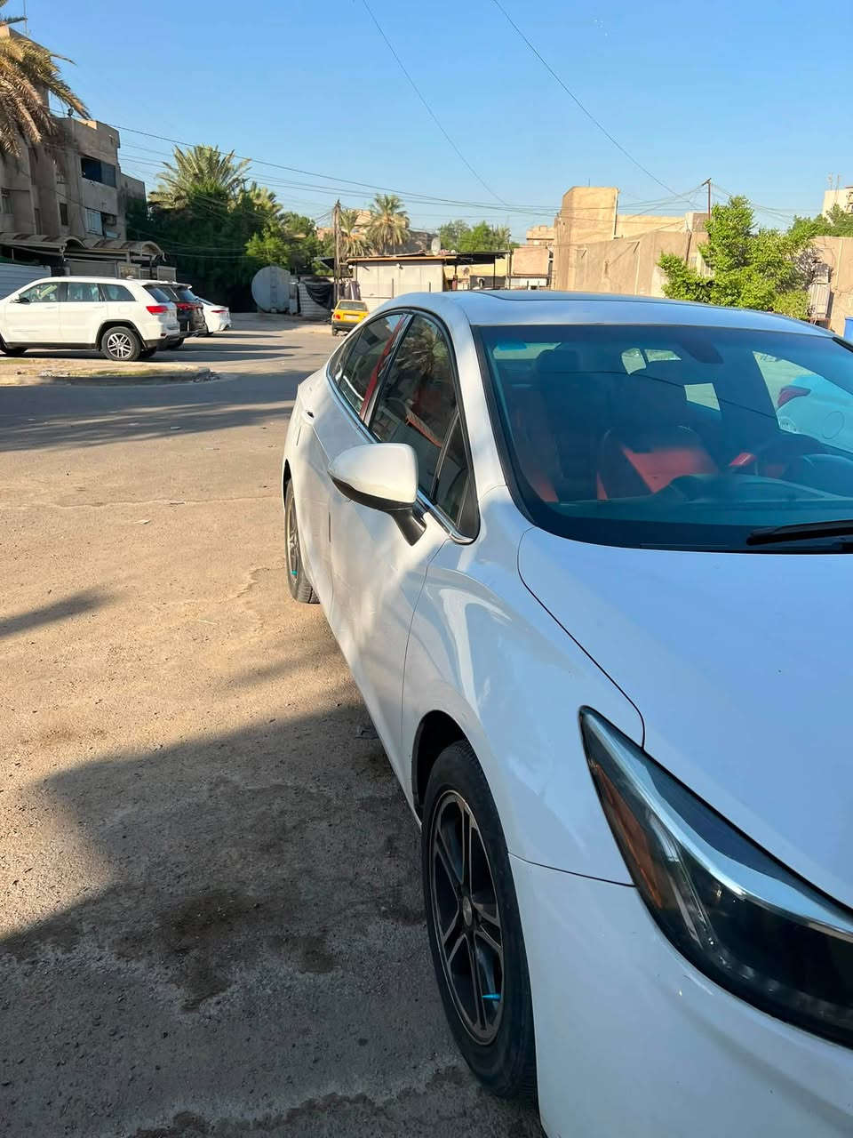 السلام عليكم شوفرليت كروز ٢٠١٧ LTمواصفات 1400 تيربو سياره كلين مابيها صبغ بيها قطعتين مستبدلات بلخارج من الشركه بابين سياره تدفئه تبريد كشنات تدفئه فول فتحه اشاير مري  بصمه زنون نهاري داخل رياضي سياره مفوله مكاني بغداد السيديه السياره معروضه 95$ *********** واتساب
