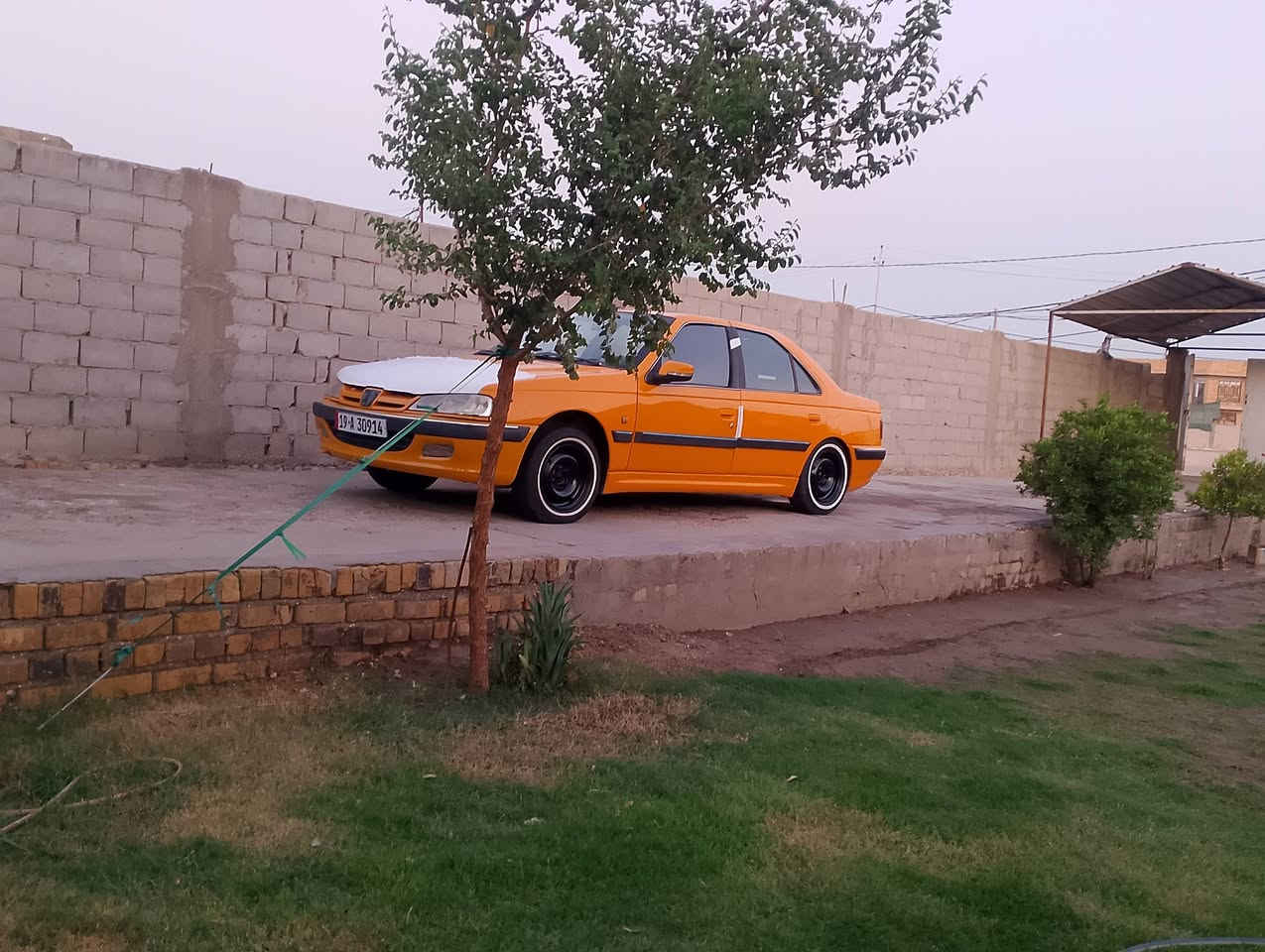 بيجو بارص موديل 20
كير مكينه مكفولات 
تبريد تدفى 
حداديه 75 
تحكم ستيرن 
شاشه حساسات
دوشمه
سياره بسمي شرط تحويل
مكان الحله 
***********
السعر 62 وبيه مجال الطيبين
