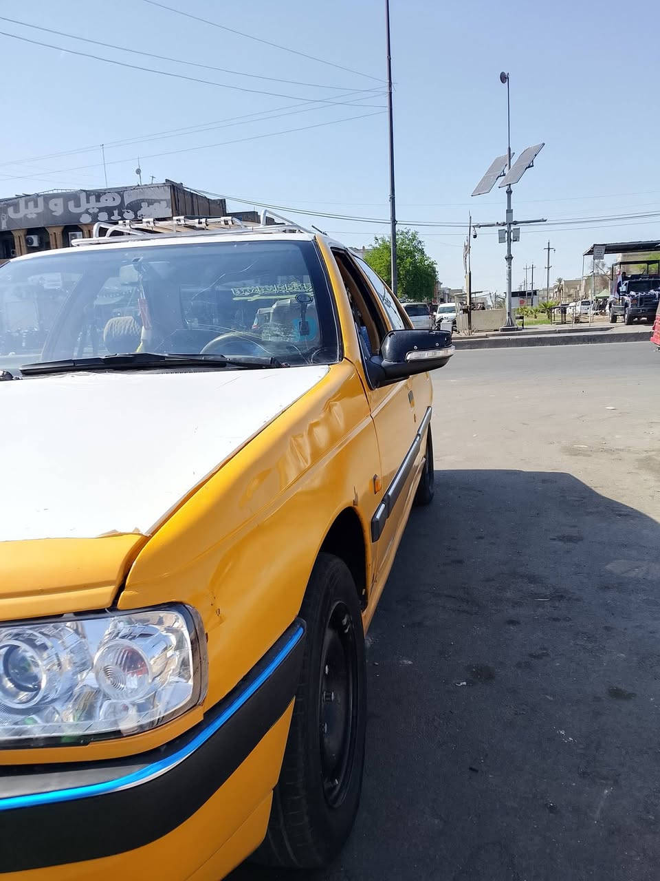 بيجو للبيع موديل 15 سيارة مكينة وكير وصدر كهربيات كلهن جديد أبيع كوم حديد راعيها بديوانية ماواصلة اتكفل من سرقة وعشاعر مكان بغداد سعر 15ورقة قفلها ***********
