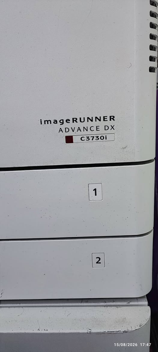للبيع طابعة كانون advance DX c3730iحديث شغالة
تواصل واتساب ***********
