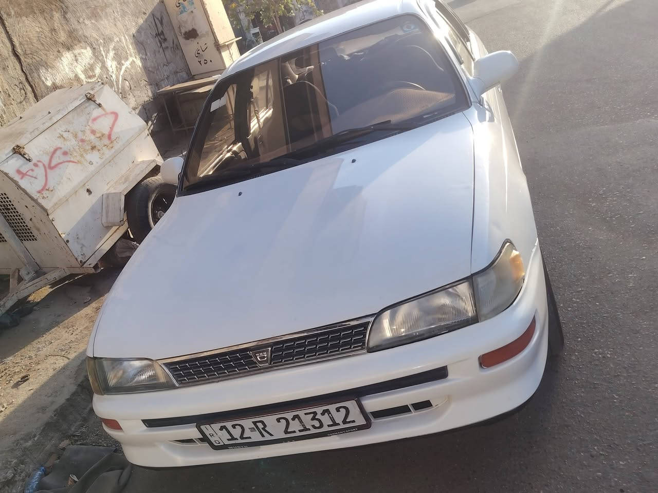كورلا موديل 1993 جامات كهرب ستيرن بور تبريد ثلج وتدافئه
مرايات كهرب اني شرعي تحويل او وكاله بيها كابون / شاشه وكامرا 
مابيه اي صبغ ( فقط ملاحضات بسيطه)
*********** بي وتساب عنوان سياره موصل حي الانتصار
***********
