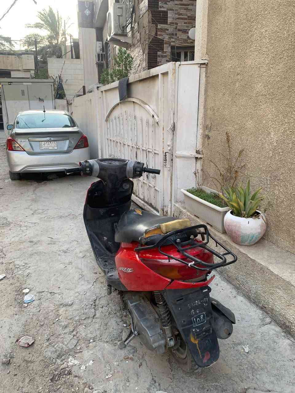 دراجه ابريز البيع دراجه لاطشه مكينه كوم حديد 200 بغداد لاسكان ***********
