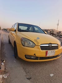 اكسنت أمريكي موديل 2009 حادثه جاملغ امامي ليبل واحد السياره كله كير مك...