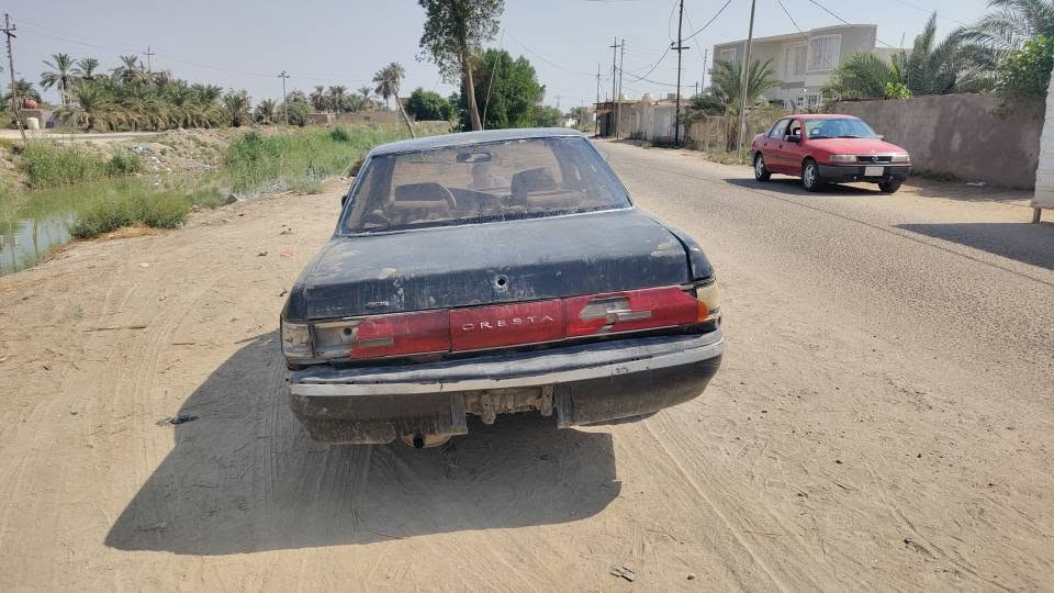 سيارة للبيع كرستا مسطرة رقم مثنى سنويه ضايعه بيها بدل ضائع راعيها بالشطرة بس ابيع كوم حديد واتعهد عشائريا محرك وكير خير من الله السعر 9 وبيها مجال  موجودة بالناصرية سوق الشيوخ *********** واتساب واتصال ناصرية, ذي قار
