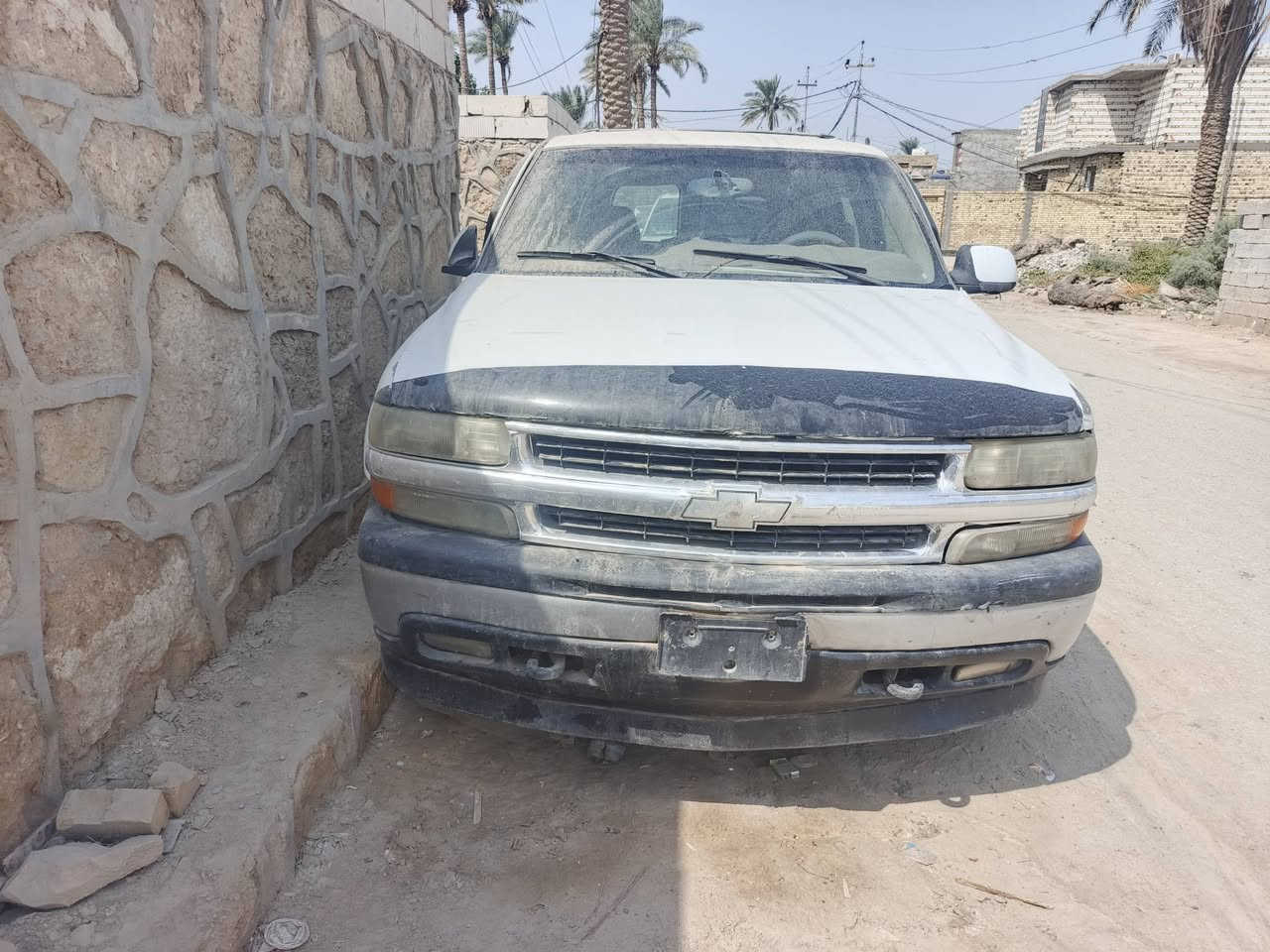 السلام عليكم جمسي ادوات
2002محرك 5300كير 1000
 حداديه 75٪تخم تاير
كهربايات كله شغاله 
***********
