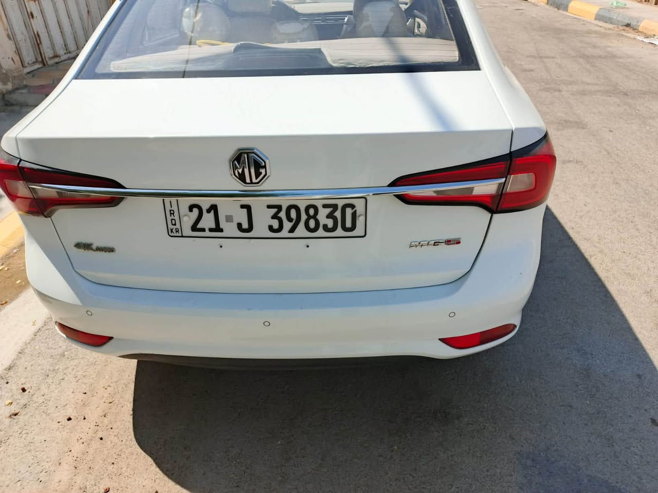 ام جي MG5 ٢٠٢٣ • ٥٠ الف كم • رقم سليمانية