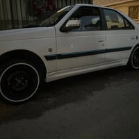 بيجو بارس ١٥ للبيع رقم كربلاء السيارة بيها جاملغ الخلفي راجع ع بارد  و...
