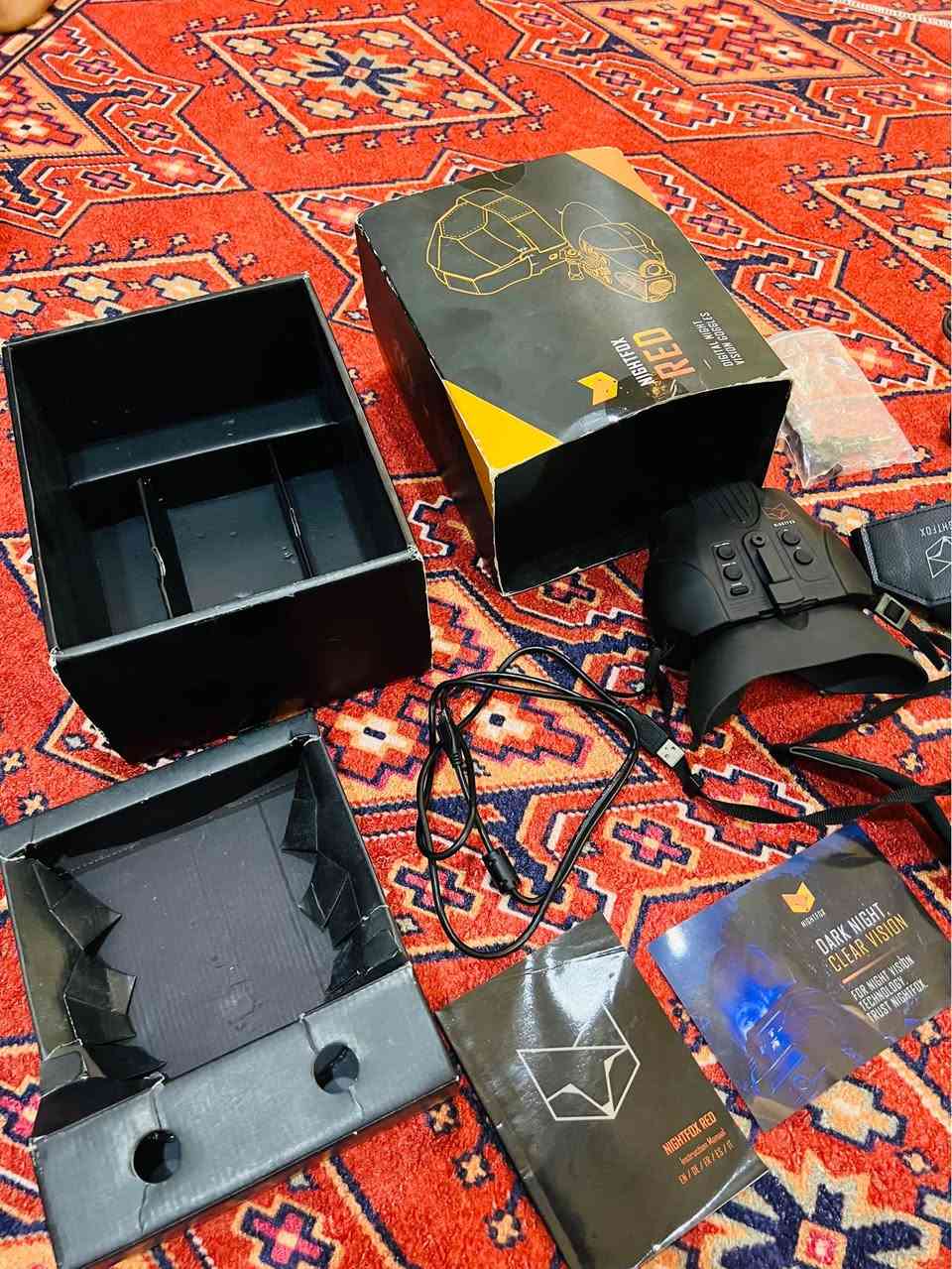 دوربینی شەوان مارکەی
nightfox
هی ئێرە نیە لە بەریتانیا کڕاوە تەنها لە کارتۆن دەرکراوە حسابی تازەی بۆ ئەکرێت.
١٥٠ دۆلار
سلێمانی
*********** السليمانية, العراق
