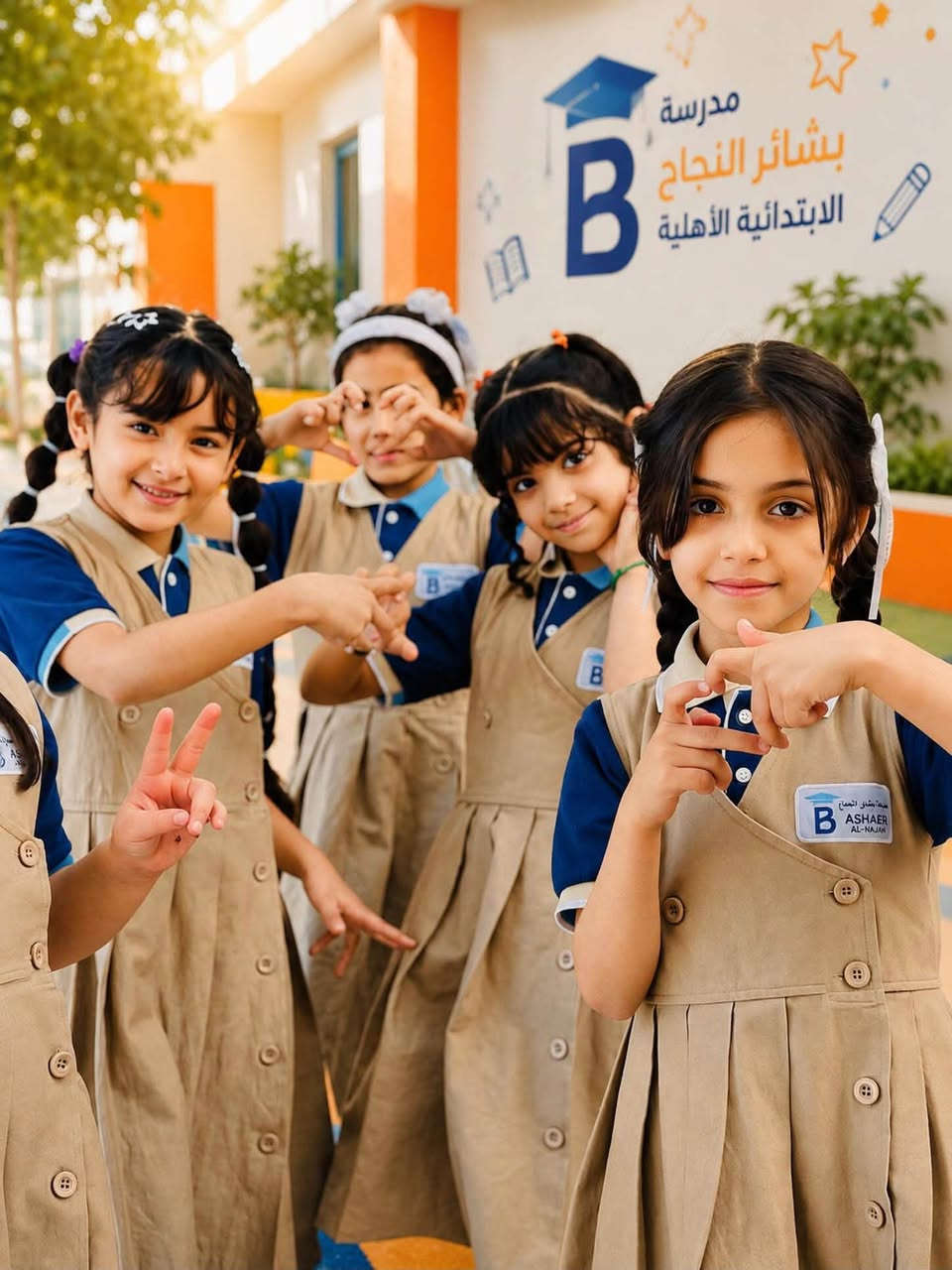 📢 خبر يهم كل أب وأم 
أول خطوة في تعليم طفلك هي الأهم 
التسجيل والحجز  للصف التمهيدي  والأول الابتدائي للعام القادم 2027/2026 ( المقاعد محدودة )
 للحجز والتسجيل الحضور  الى المدرسة مع جلب نسخة من البطاقة الموحدة 
نوفّر لأطفالكم بيئة آمنة تعليمًا يهتم بالطفل قبل المنهج وكادرًا تربويًا يعلّم بحب ويهتم بكل تلميذ كأنه ابنه.
لأنكم تبحثون عن الأفضل لأبنائكم،
نعدكم ببداية صحيحة… ومستقبل أجمل 🌱
🔹 المقاعد محدودة
🔹 الحجز متاح الآن
مدرسة بشائر النجاح … حيث تبدأ الحكاية الأولى للنجاح 💙
البلديات /تقاطع الكهرباء/ قرب حيدر ابو الشربت
للاستفسار والتواصل اتصال وواتساب على الرقم ***********
 راسلونا على جميع مواقع التواصل الاجتماعي
 انضموا إلينا لمستقبل افضل ❤️

نص مكتوب في الصور:
- للعام الدراسي 2026 - 2027 مدرسة بشائر النجاح الابتدائية بشائر النجاح الابتدائية فتح التسجيل الصف الأول التمهيدي بداية ذكية لمستقبل مشرق الصف الأول ابتدائي خطوة واثقة نحو التميز والتفوق معاً نبني جيلاً واعيّاً ومبدعاً البلديات / تقاطع الكهرباء قرب حيدر ابو الشربت ***********