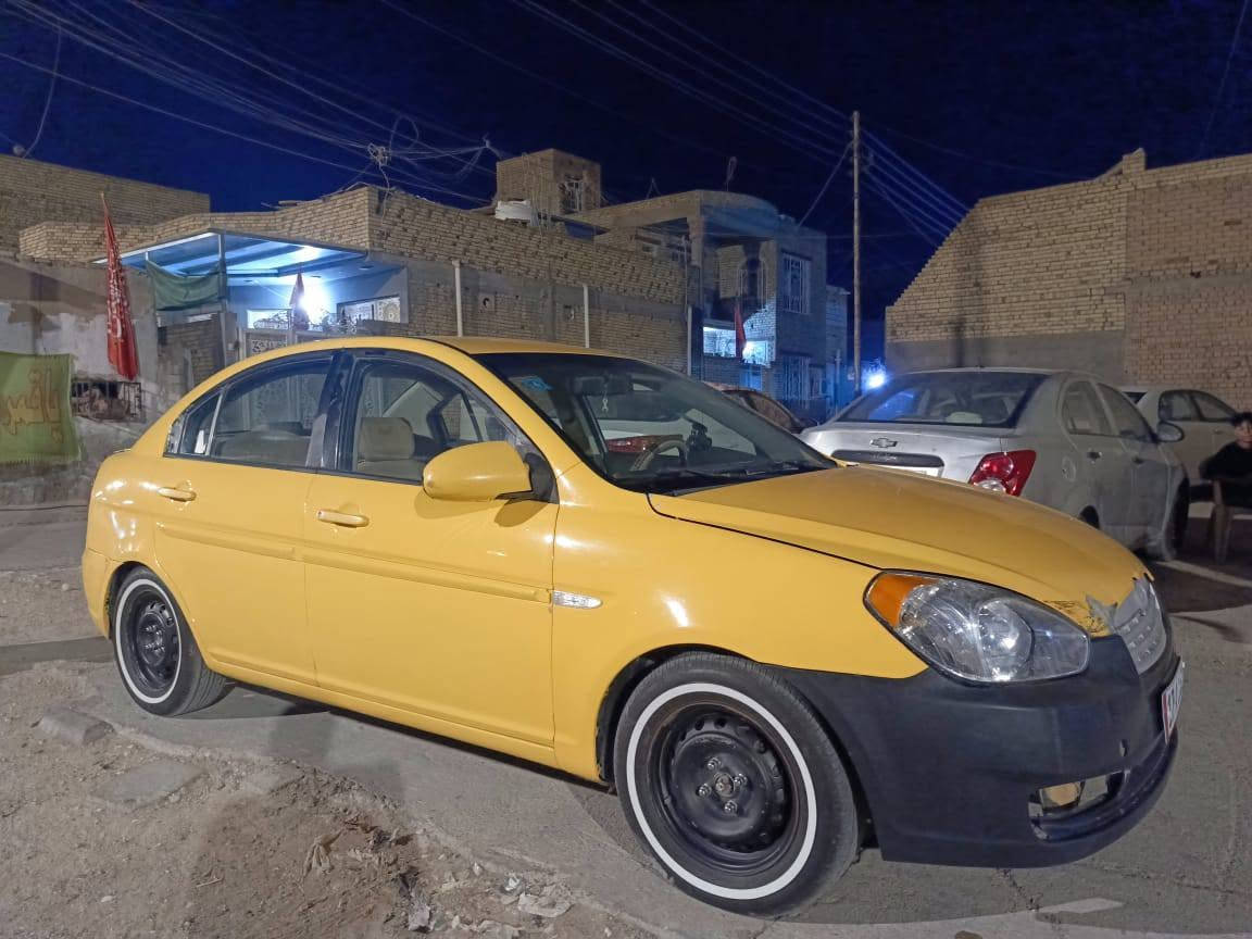 اكسنت 2008 خليجي جاهزه من كلشي رقم مثنى انگليزي بسمي  مكفوله من التبديل  مصفره هيئه ومرور سنويه جديده مكاني ناصريه سعرها ب70 وبيه مجال للاتصال ***********
