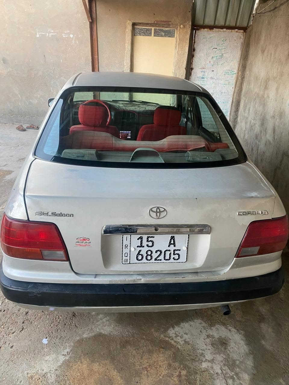 السلام عليكم كورلا 95للبيع رقم انكليزي ابيض تحويل ثاني يوم السعر 48ورقه للتواصل ‏‪***********‬‏
