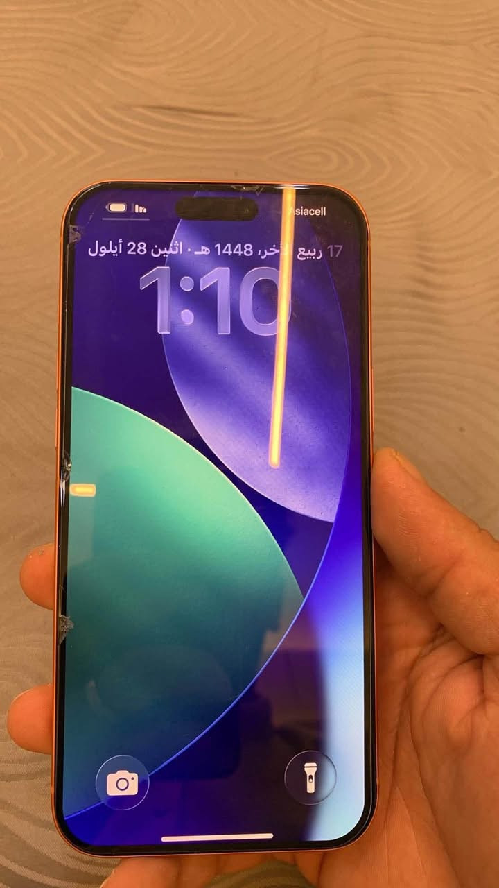 السلام عليكم
ايفون 17 برو ماكس 

ذاكره 256 

بطاريا 100 

تك سيم 

*********** بي وتساب
