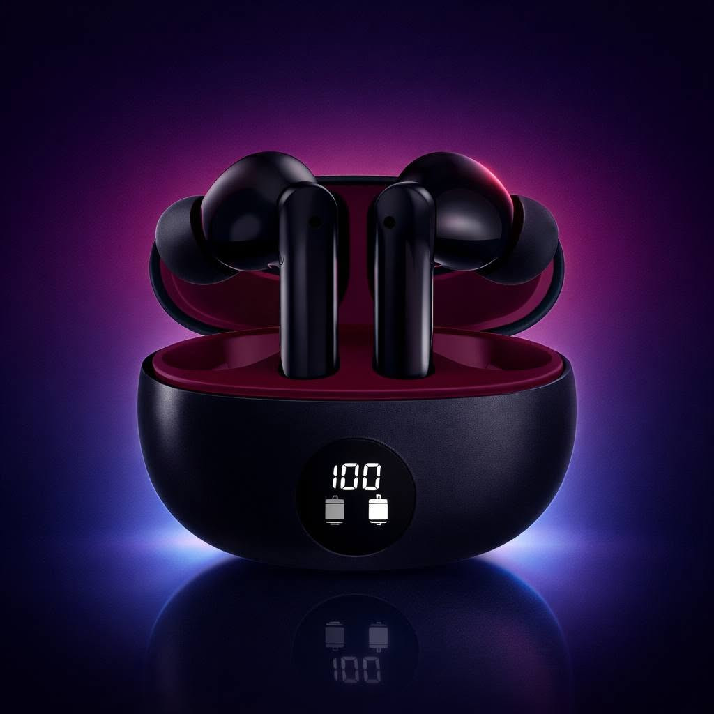 سماعات ايربود مع شاشة رقمية موديل 895B
🎧💨 سماعات بلوتوث TWS 895B مع علبة شحن وشاشة رقمية

• صوت ستيريو HiFi ومكالمات واضحة مع ميكروفون HD 🎶📞
• اتصال سريع وعزل ضوضاء ENC 🔇
• تشغيل موسيقى 4+ ساعات، مكالمات 3+ ساعات ⏱️
• علبة شحن 300mAh بشاشة رقمية 🔋
• مقاومة للغبار ورذاذ الماء 💦🏃

صغير، عملي، ومناسب للرياضة والاستخدام اليومي! ✨

سماعات بلوتوث لاسلكية TWS موديل 895B مع علبة شحن وشاشة رقمية

سماعات لاسلكية بتقنية البلوتوث مصممة للاستخدام اليومي والرياضي، توفر اتصال سريع وصوت ستيريو مع علبة شحن بشاشة رقمية لعرض مستوى البطارية.

• اتصال سريع (Quick Pairing) يسهّل ربط السماعات مع مختلف الأجهزة الداعمة للبلوتوث.

• تقنية ENC لعزل الضوضاء أثناء المكالمات لتجربة مكالمات أوضح.

• صوت ستيريو HiFi مع ميكروفون HD مدمج للمكالمات.

• اتصال مستقر بمدى يصل إلى أكثر من 10 أمتار.

• علبة شحن ببطارية 300mAh مع شاشة رقمية لعرض مستوى الشحن.

• تصميم مقاوم للغبار ورذاذ الماء مناسب للاستخدام اليومي والرياضة.

• الموديل: 895B
• نوع السماعة: True Wireless (TWS)
• إصدار البلوتوث: Bluetooth V5.4
• مدى الاتصال: أكثر من 10 متر
• سعة بطارية علبة الشحن: 300mAh
• سعة بطارية السماعة: 40mAh
• وقت تشغيل الموسيقى: أكثر من 4 ساعات
• وقت المكالمات: أكثر من 3 ساعات
• منفذ الشحن: Type-C
• مدخل الشحن: DC 5V / 300mA
• زمن الشحن: أقل من ساعتين

محتويات العلبة:
• سماعتان لاسلكيتان
• علبة شحن
• كابل شحن Type-C
• دليل الاستخدام (User Manual)

​✨ للطلب أو الاستفسار:
تواصل معنا عبر الرسائل الخاصة 
📱 واتساب: ***********
​💰 السعر: [16 الف ]
🚚 التوصيل: مجاني لجميع محافظات العراق 🇮🇶

للطلب المنتج من خلال الرابط مباشرة وتمتع بتوصيل مجاني للجميع محافظات العراق

https://rolemall.com/?strung=axMwaXjgootquality12566

نص مكتوب في الصور:
- Long Battery Life
- Fast Charging
- Stereo Sound
- Stable Connection
