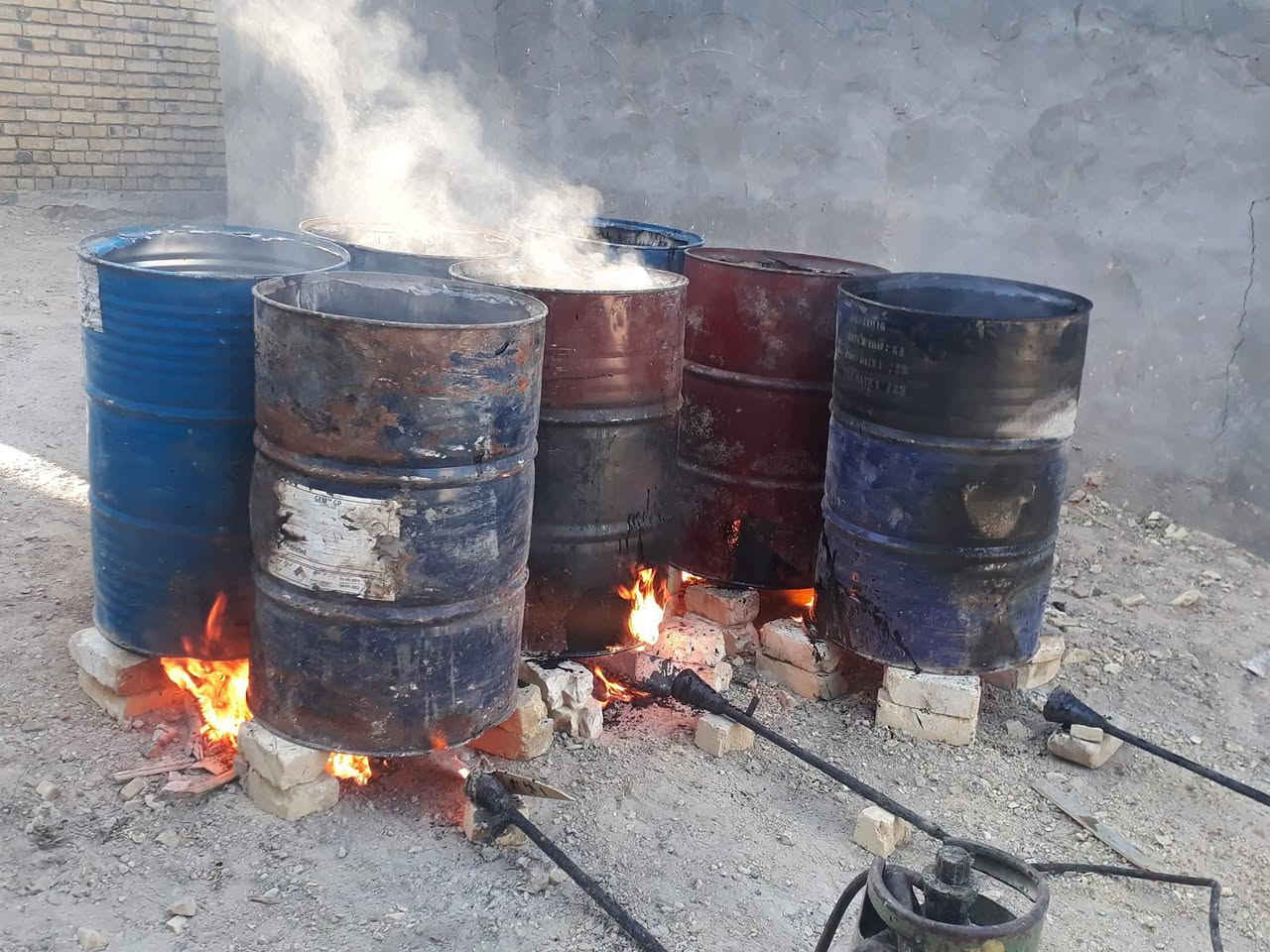 العمل كير السطح والاساسات ***********
