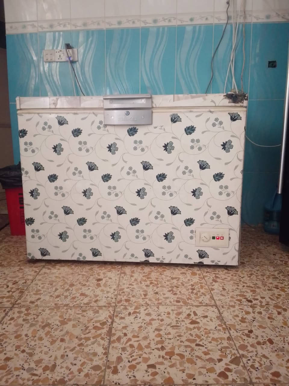 مجمده للبيع تجميده حلو بس كهرباء تعبانه 
السعر ٢٠٠وبيه مجال لشراي
***********
