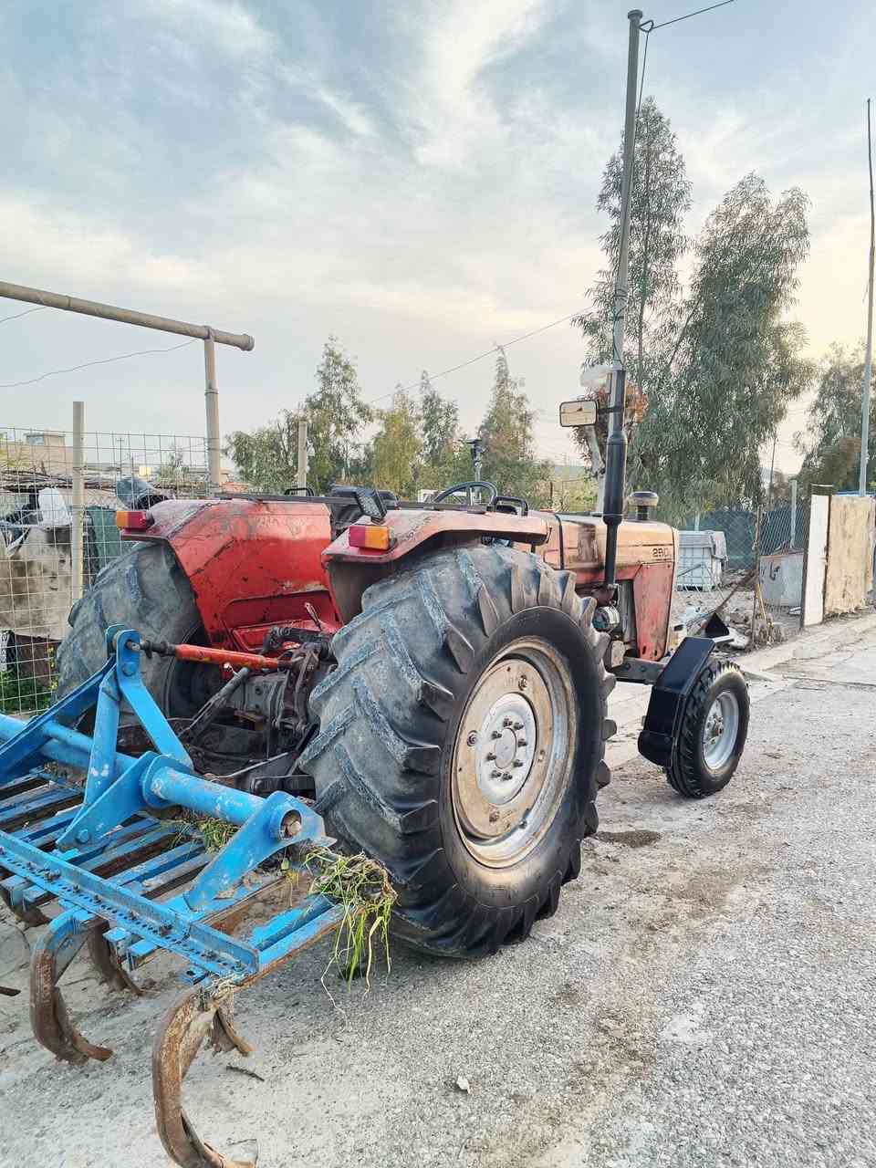 تراكتور 290 • جير ومكينة واكسل • چەمچەماڵ