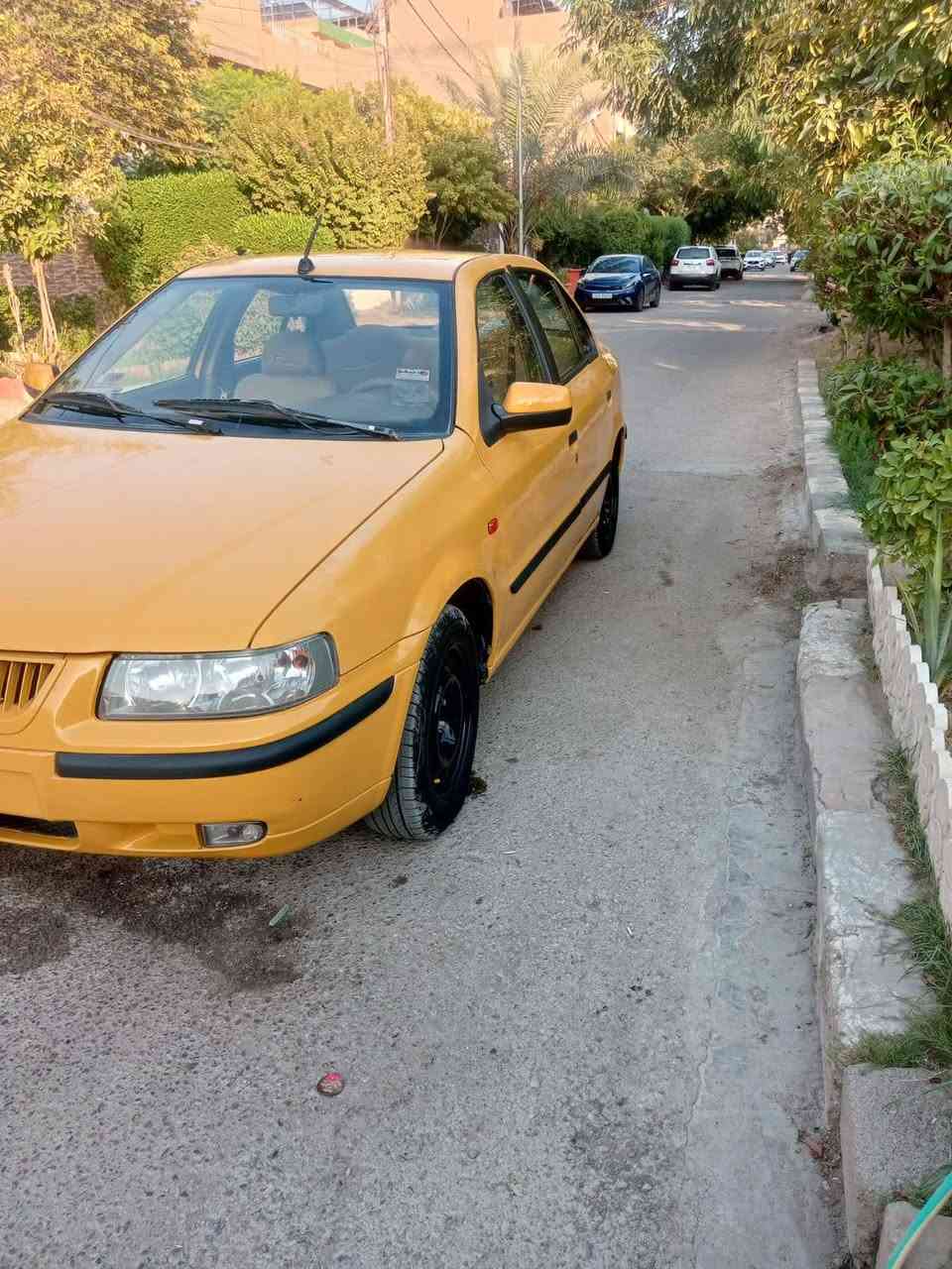 سلام عليكم سمند موديل 2011 سياره جاهزه بدون صبغ مكينه كير صدر تبريد خير من الله تخم تاير هيئه غرامات مصفره رقم بغداد السعر ٣٥ رقم الهاتف *********** العنوان بغداد حي تونس
