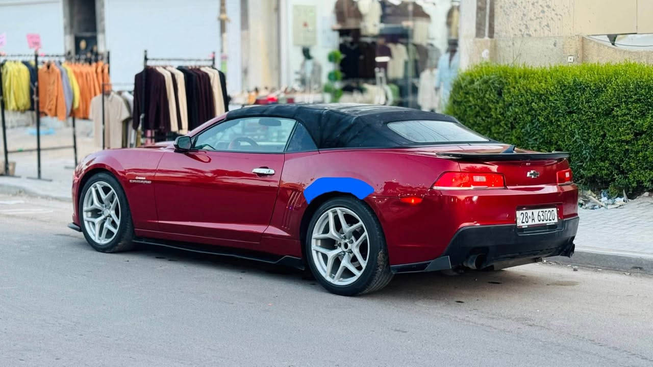 السلام عليكم كمارو 2015 للبيع او مراوس بسيارة 4 ابواب
كمارو 2015 3600 v6 للبيع او مراوس بسيارة 4 ابوات
حادثها جاملغ خلفي معدل بارد ومرشوش كلير فقط بدون معجون وبيها صبغ مأشر عليه بالصور باللون الازرك 🔵 بجم كبس
بجم زنون 
تبريد ثلج
ادامة لمنظومة الماء انسى شي اسمه حماوة
كير مكينة كلش حلوات
لحية امامية
دواسة جانبية
سبويلر
شاشة كبيرة
تحكم سترين كله شغال
كشن كهرباء كونترول اصلي كله جديد
كشف شغال بدون عطل
سيارة بدون اي جطل ولا كلوب بالدشبول مشتغل
اكزوز صوت يخبل 
دبات hp power ريمونت 
ماشية 94 الف
ويل حجم 20 
تشغيل عن بعد
حساسات خلفية

السعر 95$ وبيها مجال لليجي يشوفها بيع فقط (نقد)
رقم نجف مشروع وطني بأسمي السيارة تحويل بأي مكان يعجبك سونار وصور الحادث عندي راسلني خاص ادزهن
مكان السيارة (بغداد / المنصور)
للتواصل *********** اتصال
*********** فقط واتس الاسيا
