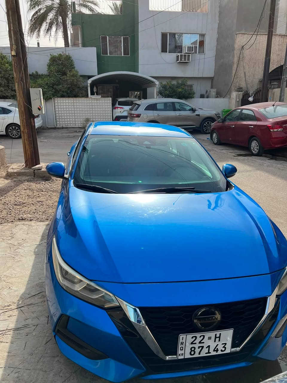 للبيع نيسان سنترا 2021 وارد امريكي فئه SV لون ازرق رقم اربيل دولي بأسمي شرط التحويل

الضرر باب وجاملغ مبدل نفس اللون صفحه السائق بدون دواخل
المواصفات :
بصمه ابواب
بصمه تشغيل
تشغيل عن بعد
رادار 360
توقف ذاتي 
تحديد مسار
نقطه عمياء
تحكم ستيرن جهتين
كامره خلفيه
حساسات خلفيه
ويل كب
تخم تاير جديد
شاشه اعطال كبيره
صدر جديد السياره على ايدي من دخولها للعراق
وبيها بعد هواي مواصفات
صور الحادث موجوده بالمنشور
ماشيه 50 الف ميل
السعر 128 ورقه وبيها مجال بسيط 
مكان السياره بغداد للاستفار الاتصال على الرقم
*********** موجود واتساب
