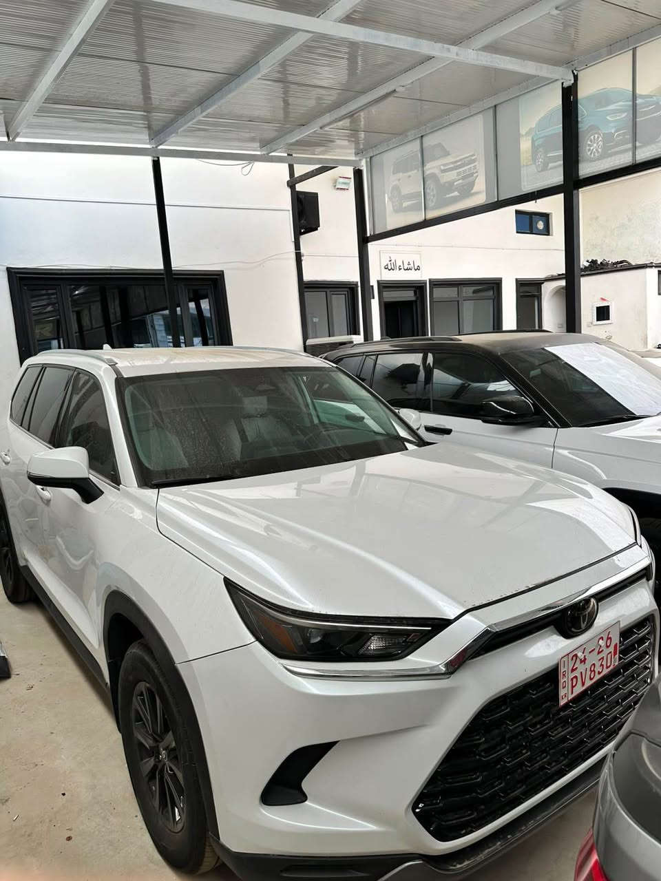 Toyota Grand Highlander | تويوتا گراند هایلندر
.
مودێل: 2024
.
رەنگ: سپی
.
مواصفات: XLE
داخل سپی - کوشن VIP - کوشن هیتر - گێچ نیڤ الکترونی - هتد…)
.
67000 میل
.
1 چاملغ سبغ
بێ داخلی بێ ئیرباگ
.
پشت کبس
.
محرك 4 سلندر + توربو
.
سعر: 348$ پچەک مەجال
.
***********. کورەک + واتساپ
.
زاخو - مهندکارس زاخو, دهوك
